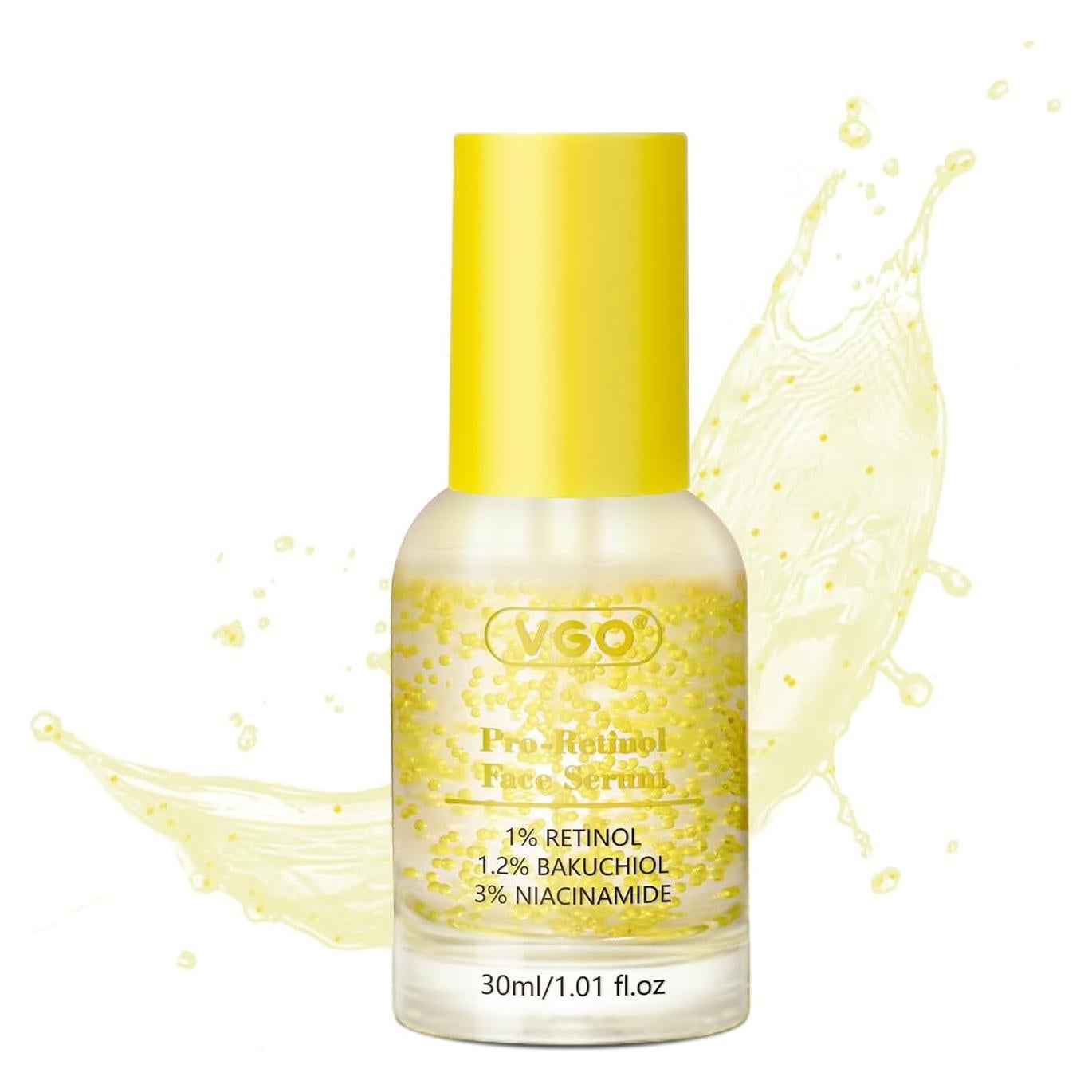 Suero Antienvejecimiento VGO con 1% Retinol y 3% Niacinamida 30 ml