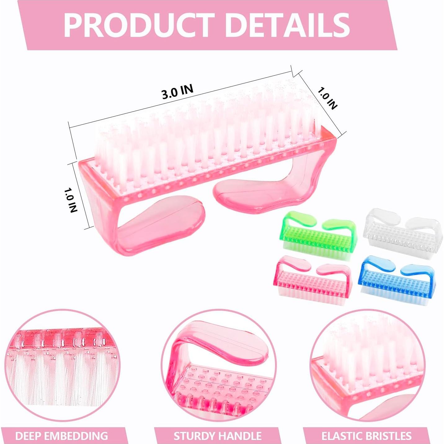 Juego de Limas de Uñas de Cristal YINGJEE 3 Pcs 180/320