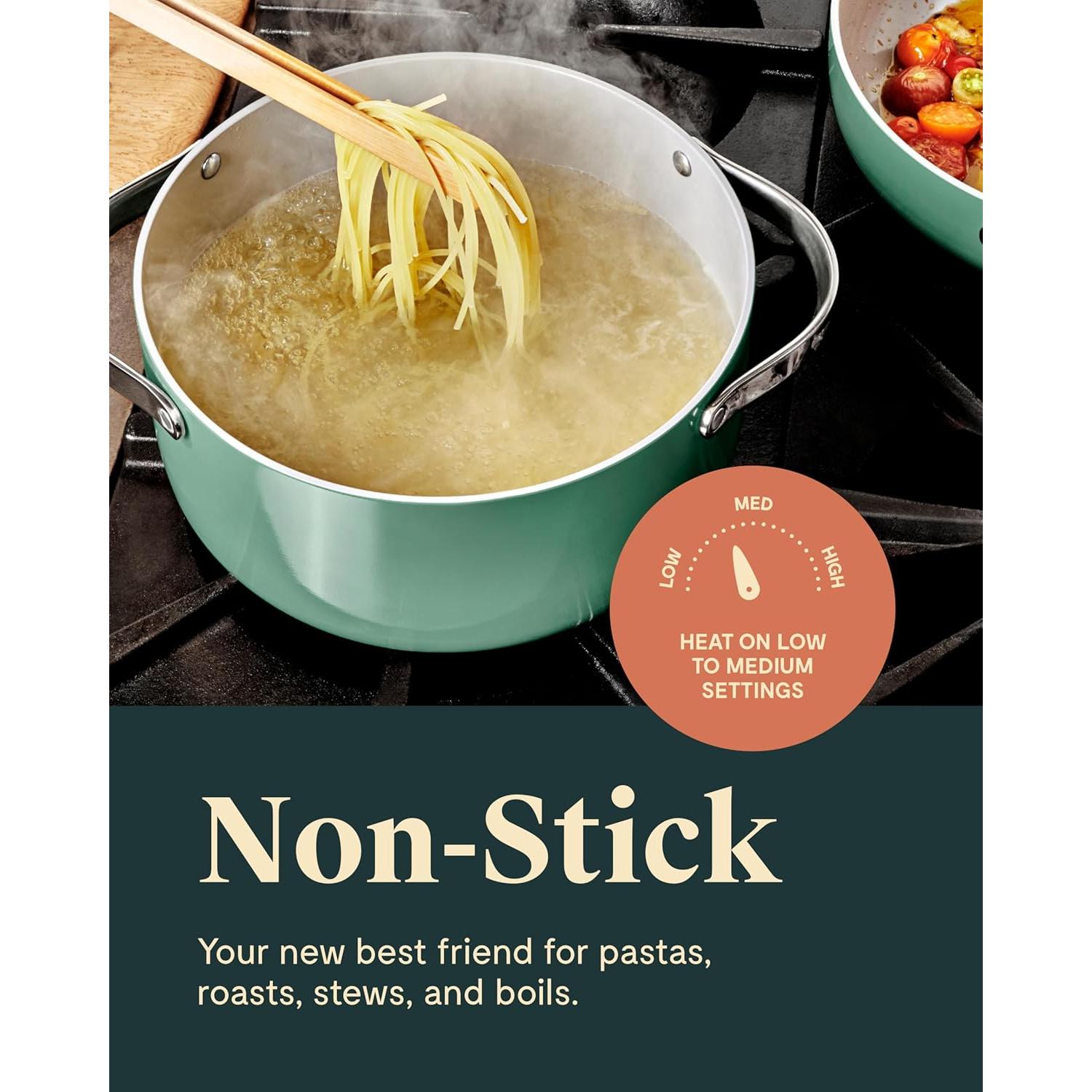 Olla Holandesa Cerámica Antiadherente Caraway 6.5L Negra