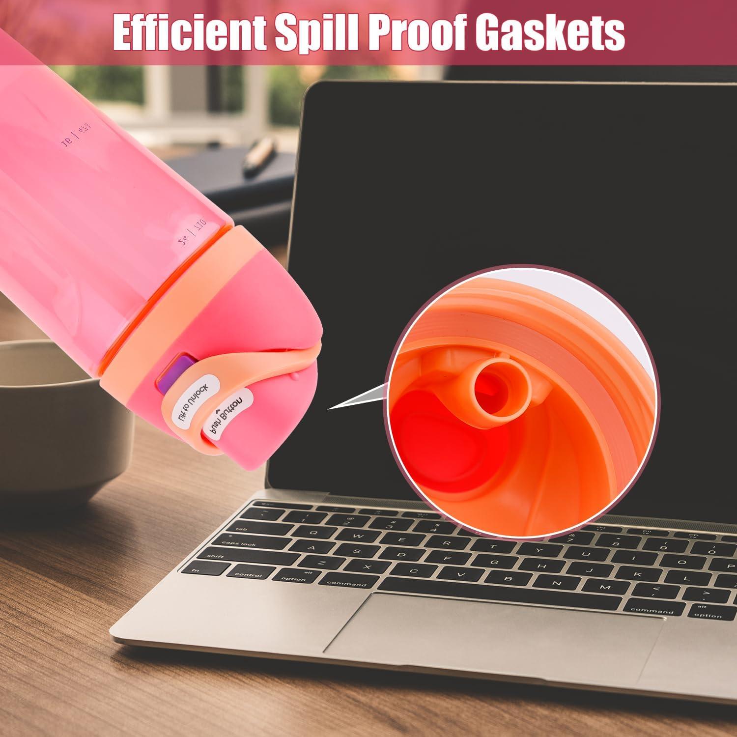 Juntas de Reemplazo Owala FreeSip 6 Piezas Silicona Transparente