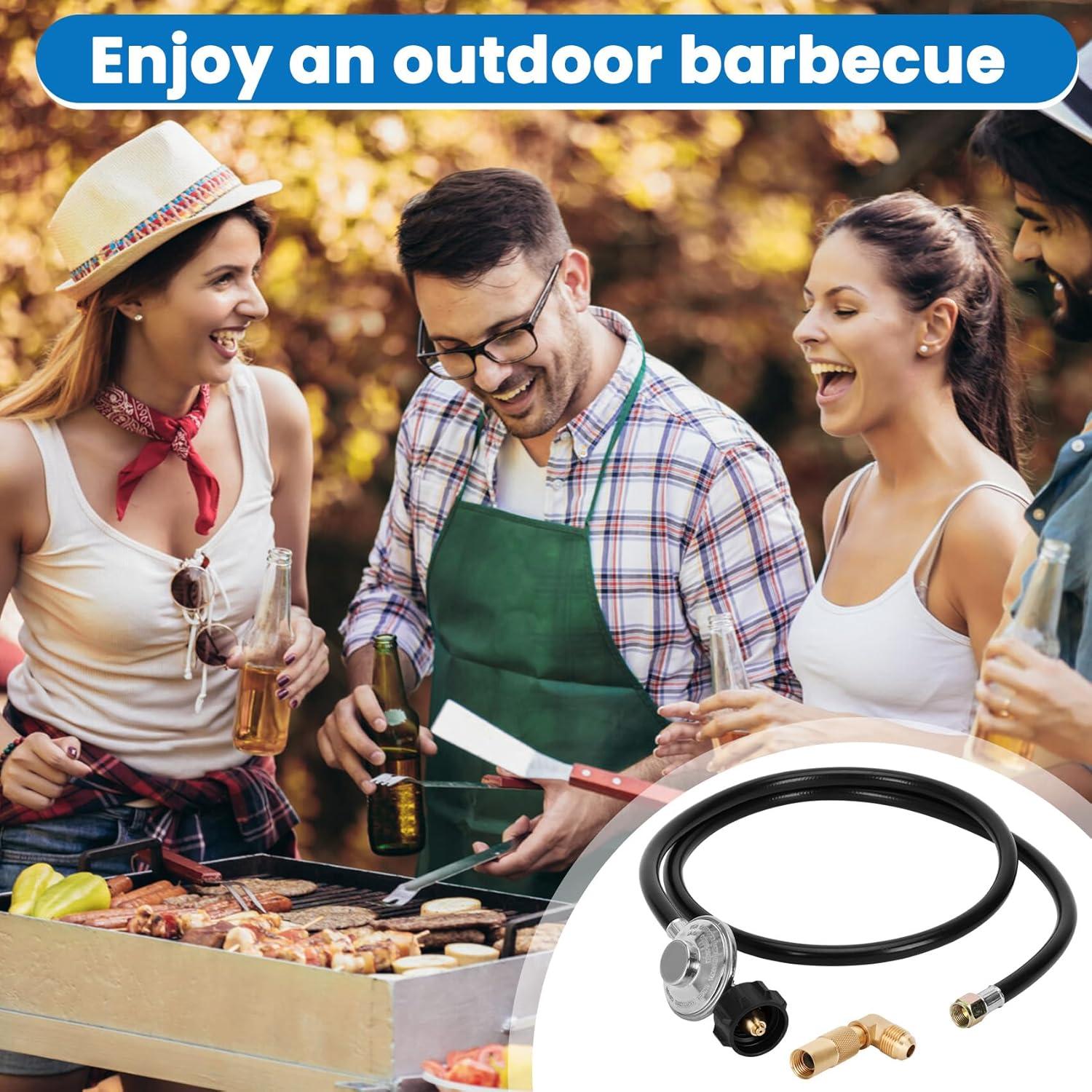 Manguera de Regulador de Propano Blackstone 1.52m con Adaptador