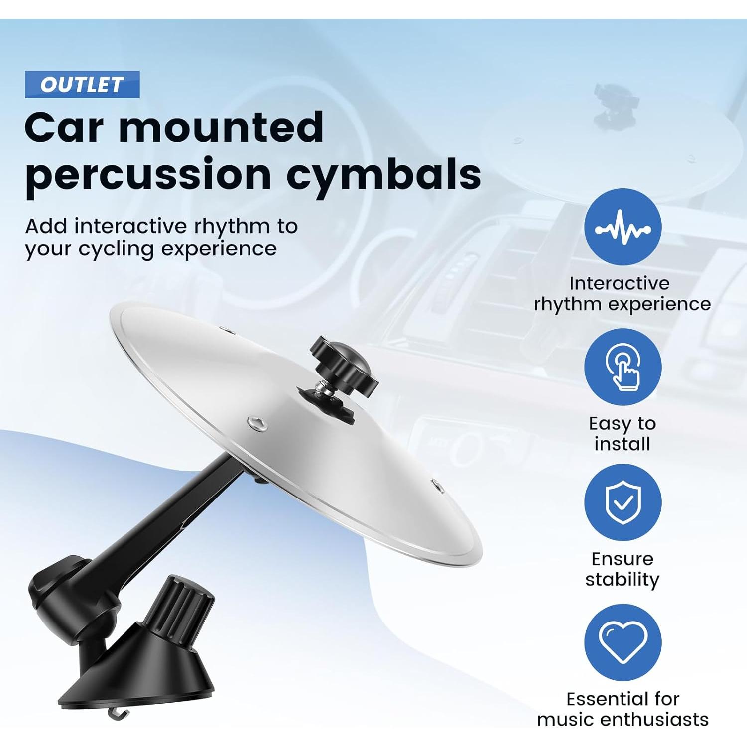 Platillo de Ventilación para Automóvil Mimoyalaso 14cm