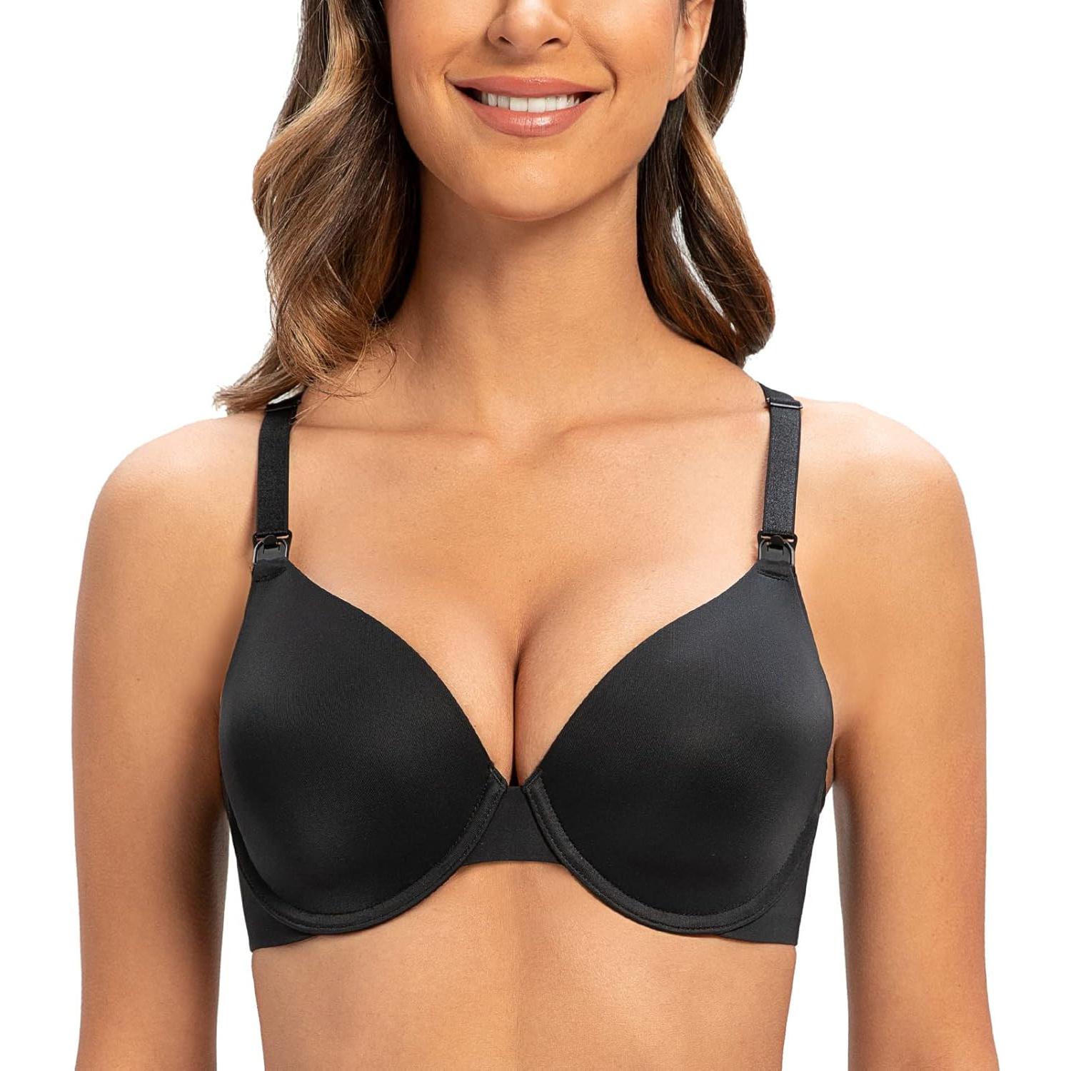 Sosten de Lactancia Melaneca Talla Grande 32C Negro