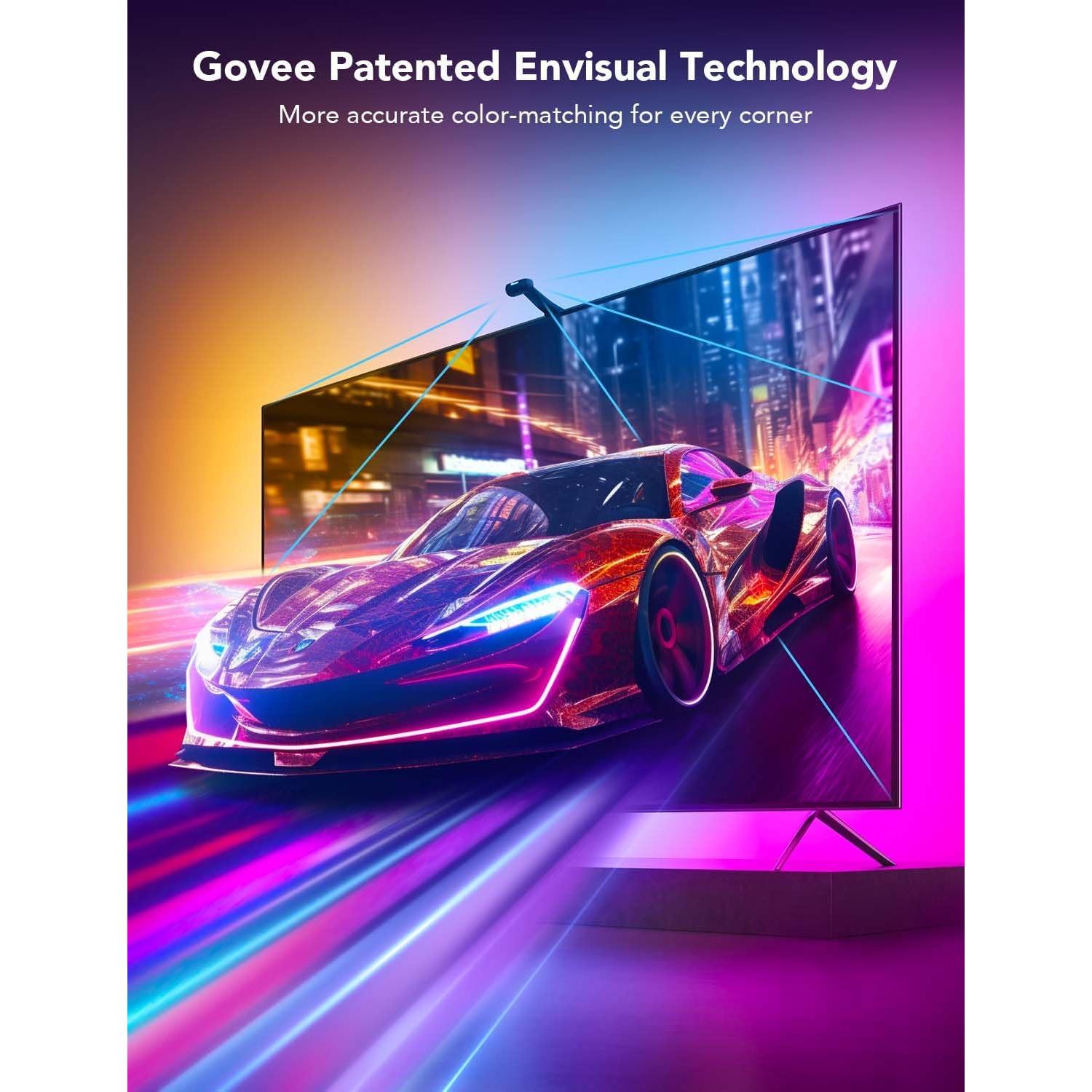 Govee T2 Luz LED de Fondo 3.6m para TV 140-165 cm RGBIC