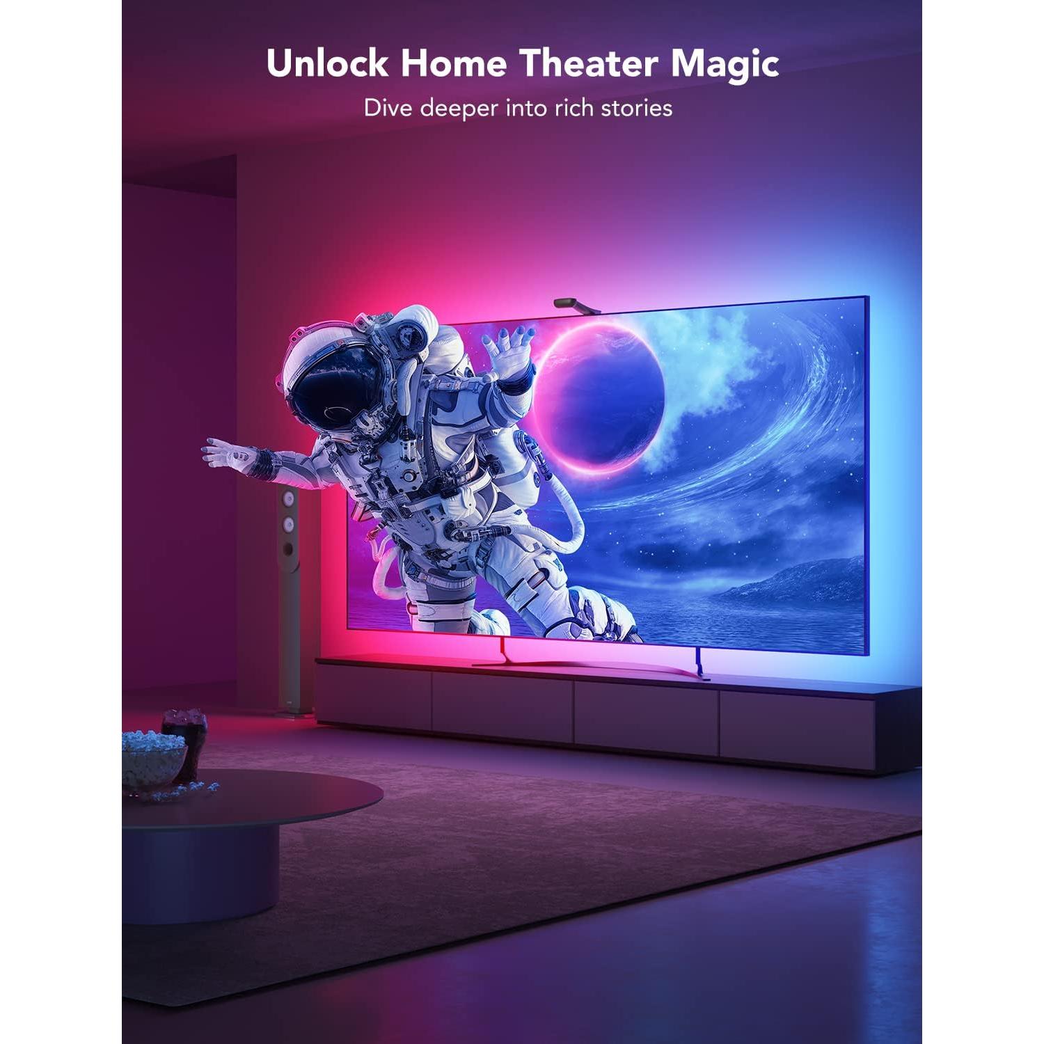 Govee T2 Luz LED de Fondo 3.6m para TV 140-165 cm RGBIC