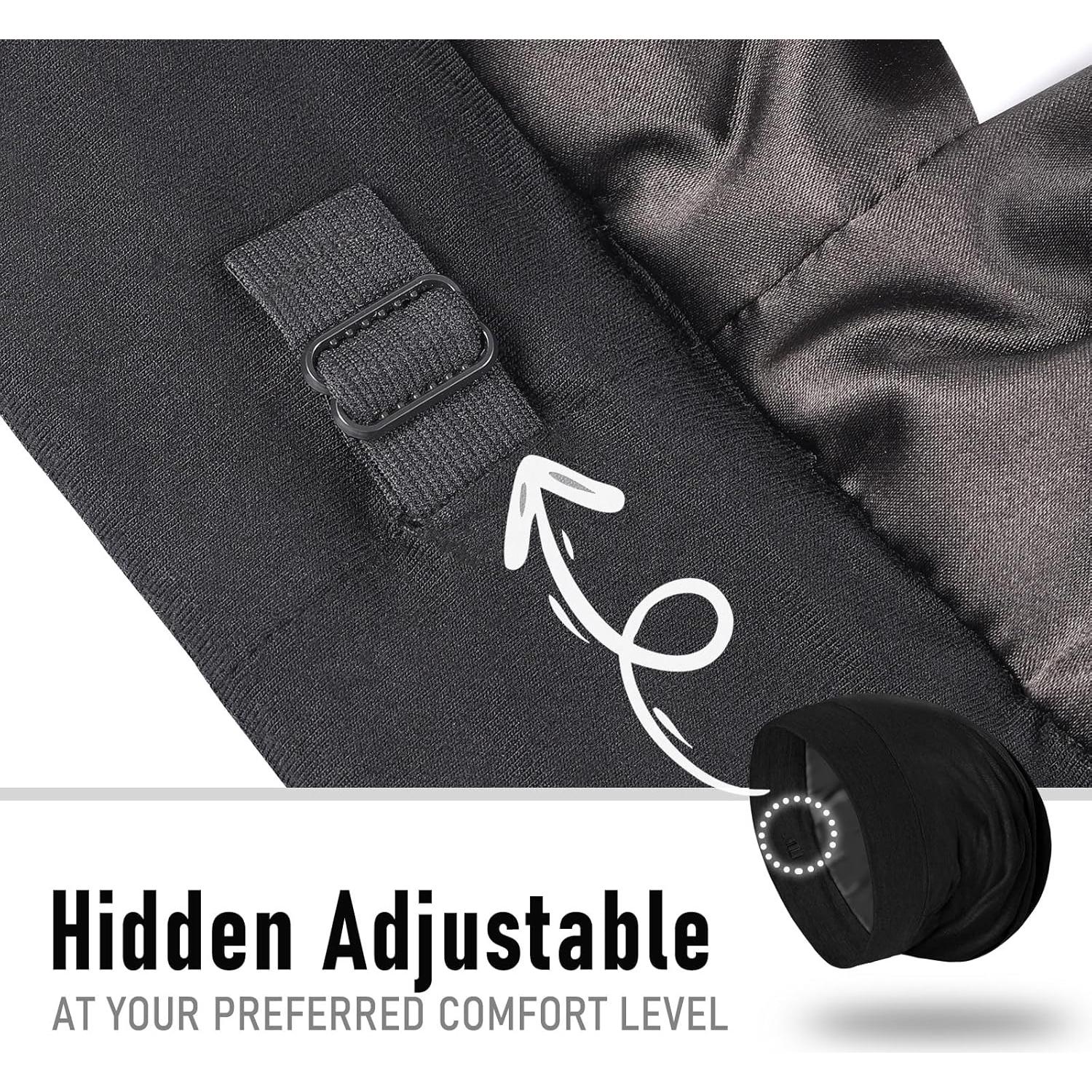 Bonete de Seda de Morera Ajustable para Dormir - SOLZEK