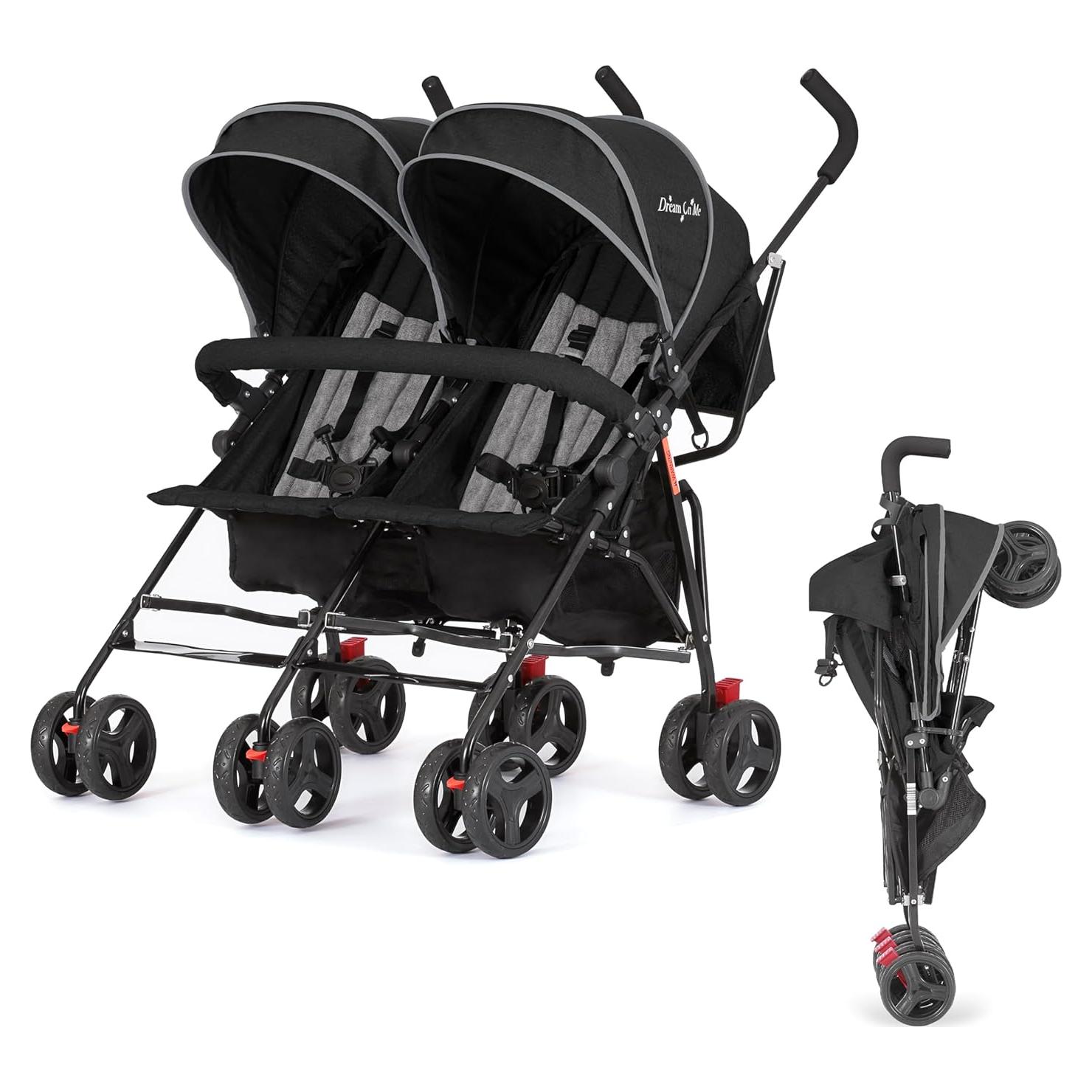 Carrito de Paraguas Doble Volgo Twin Dream On Me Negro