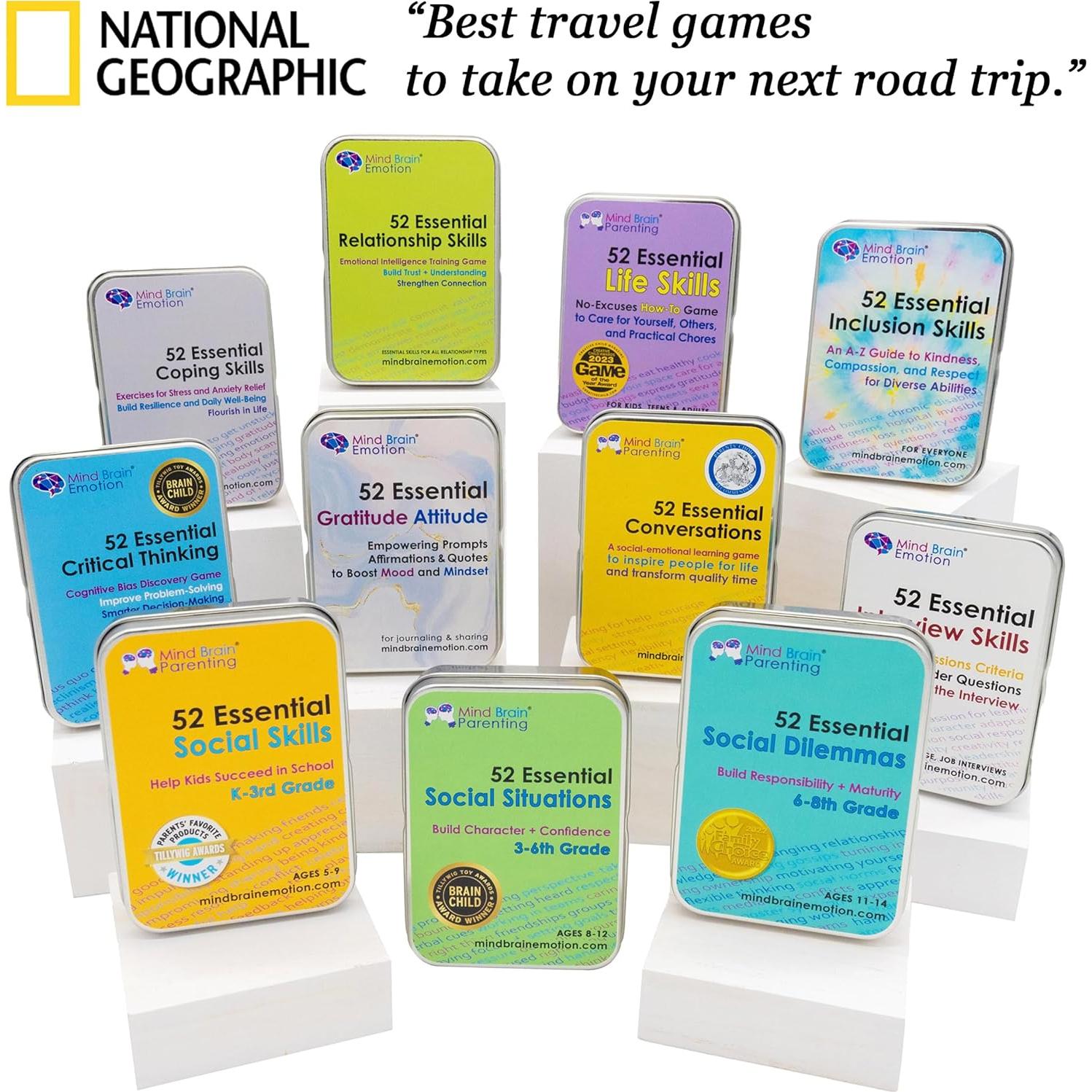 Tarjetas de Conversación Mente Cerebro Emoción - Habilidades Sociales