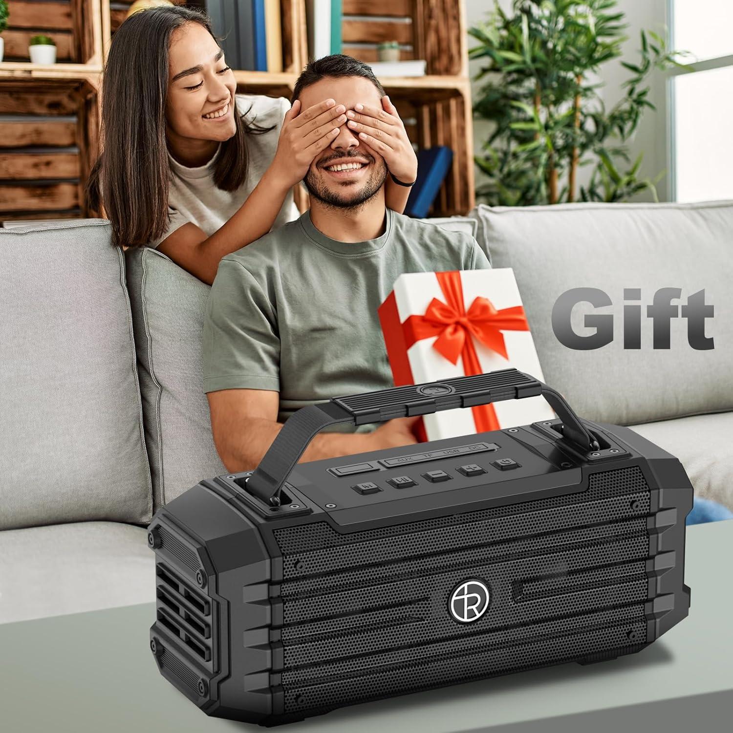 Altavoz Bluetooth K30 120W Portátil Resistente al Agua IPX6