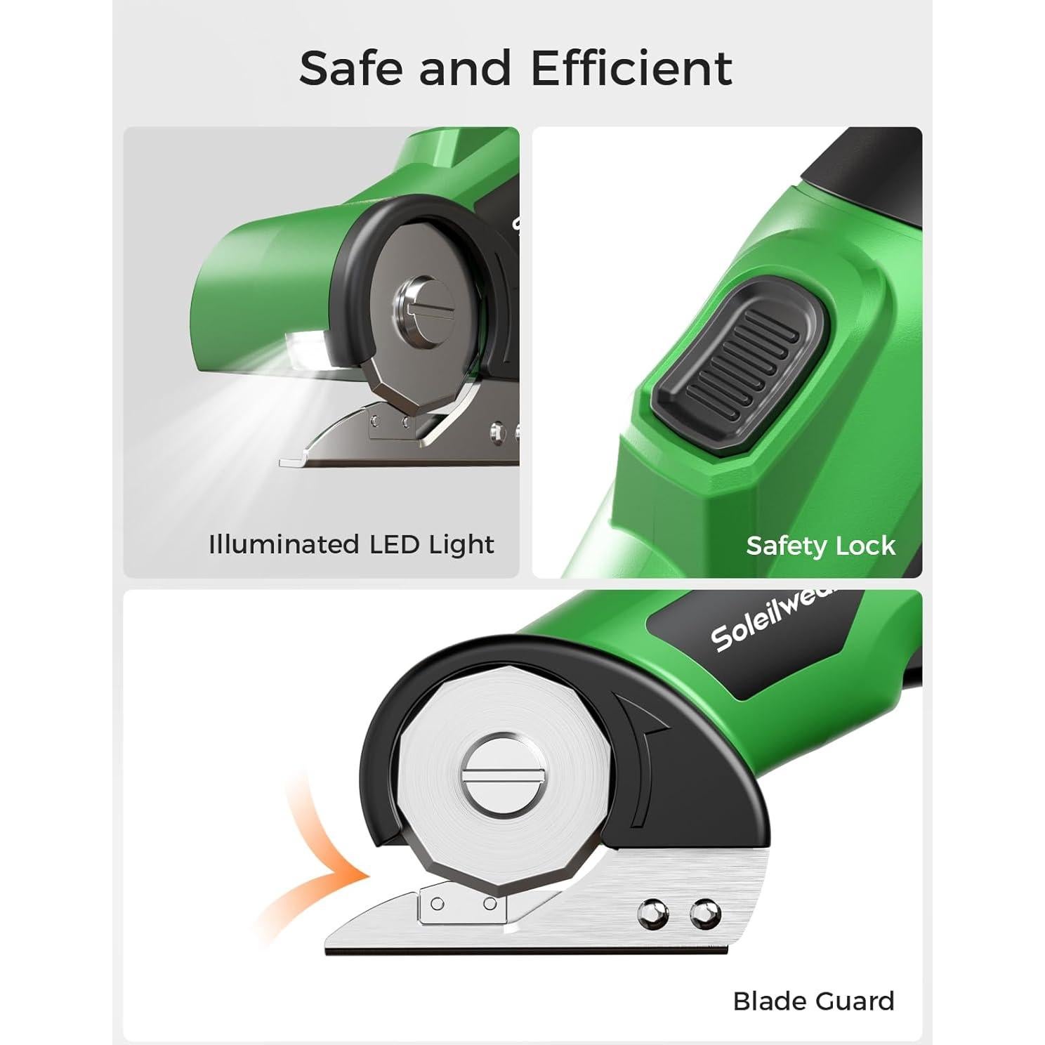 Cortador de Cartón Eléctrico Inalámbrico Soleilwear TY008