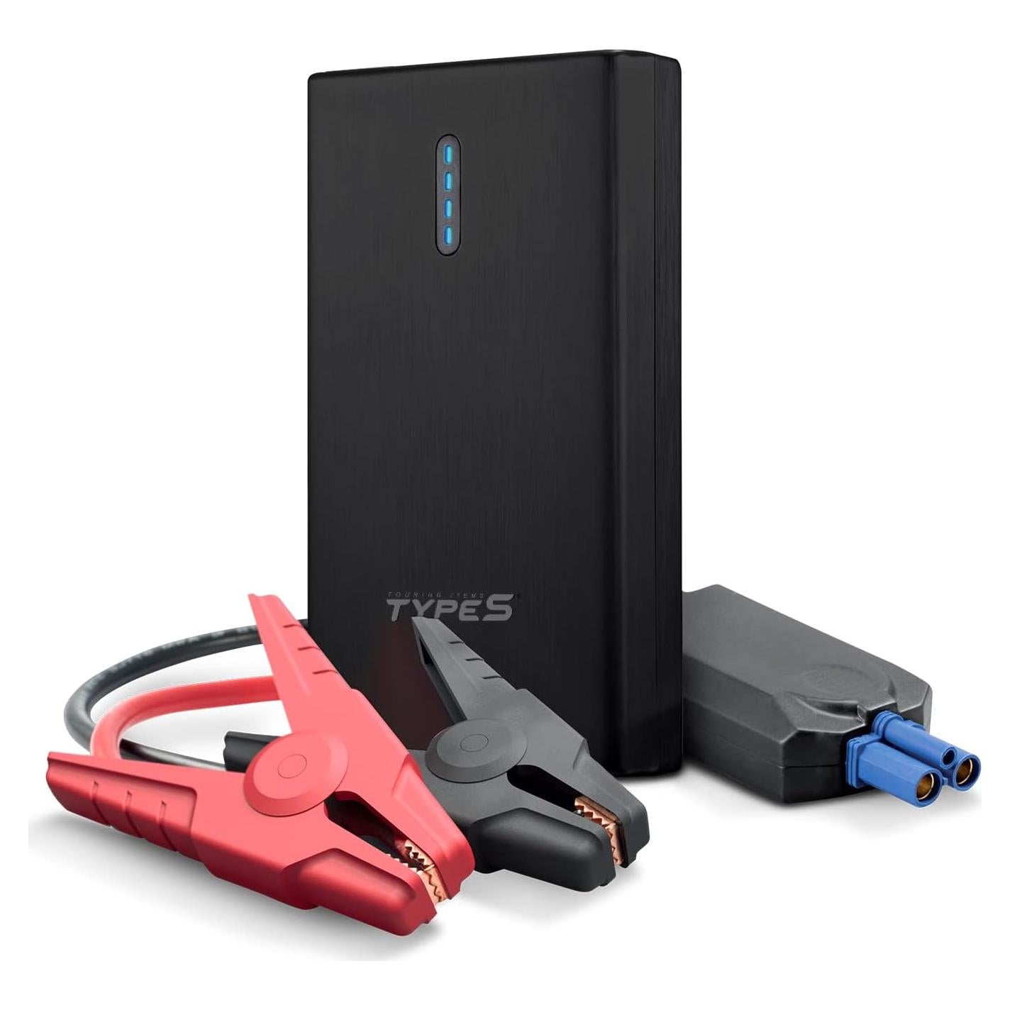 Arrancador de Coche Portátil TYPE S 1000A 8000mAh USB LED