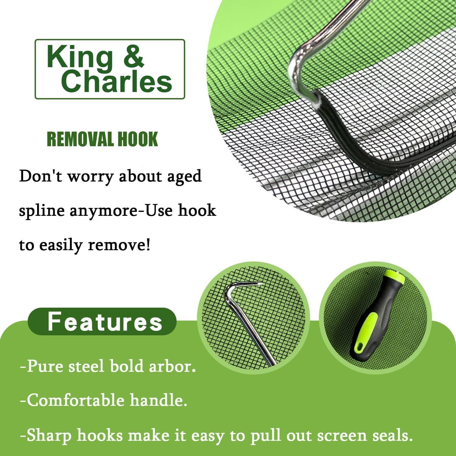 Kit de Reparación de Pantallas King&Charles 3 en 1 con Rodillo