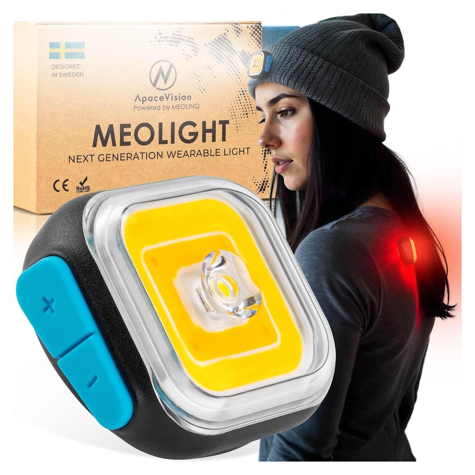 Linterna LED Meolight 500 Lúmenes para Correr y Bicicleta