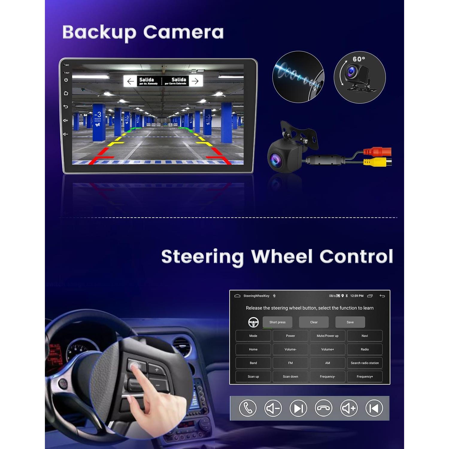 Estéreo Android Hikity 2+64GB para Jeep Cherokee 2013-2018