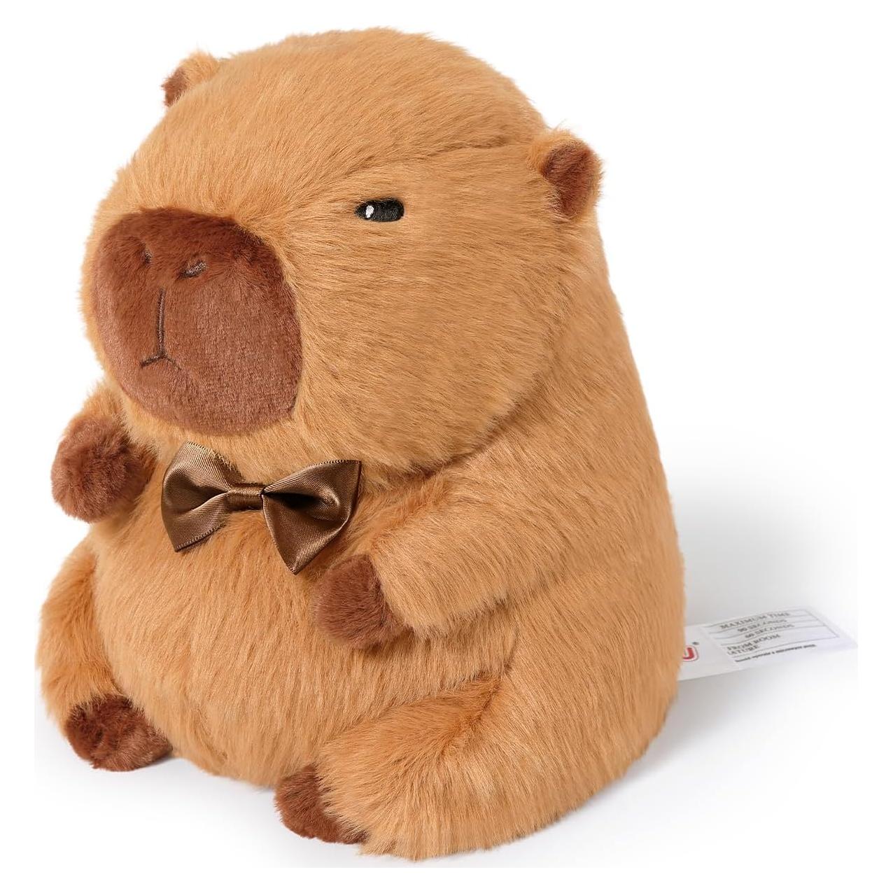 Animal de Peluche Calentado Ditucu Capibara Marrón 22.86cm