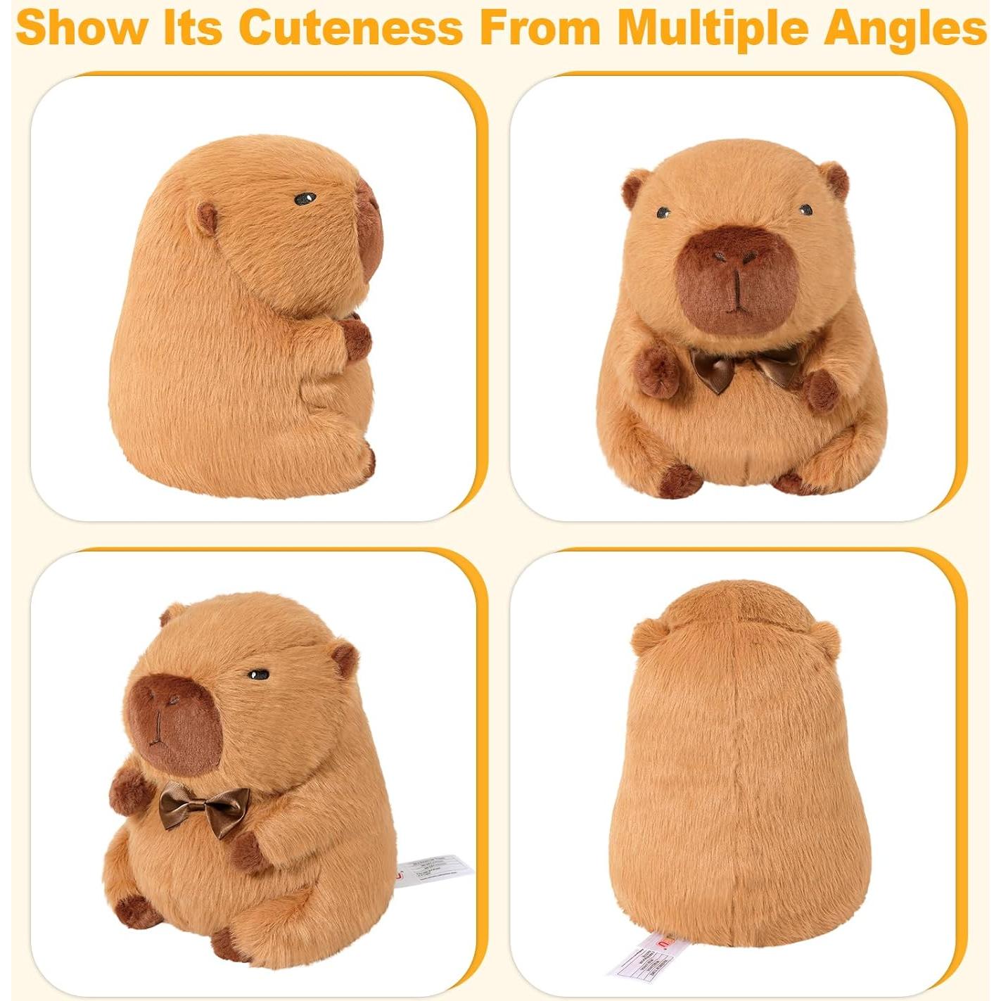 Animal de Peluche Calentado Ditucu Capibara Marrón 22.86cm