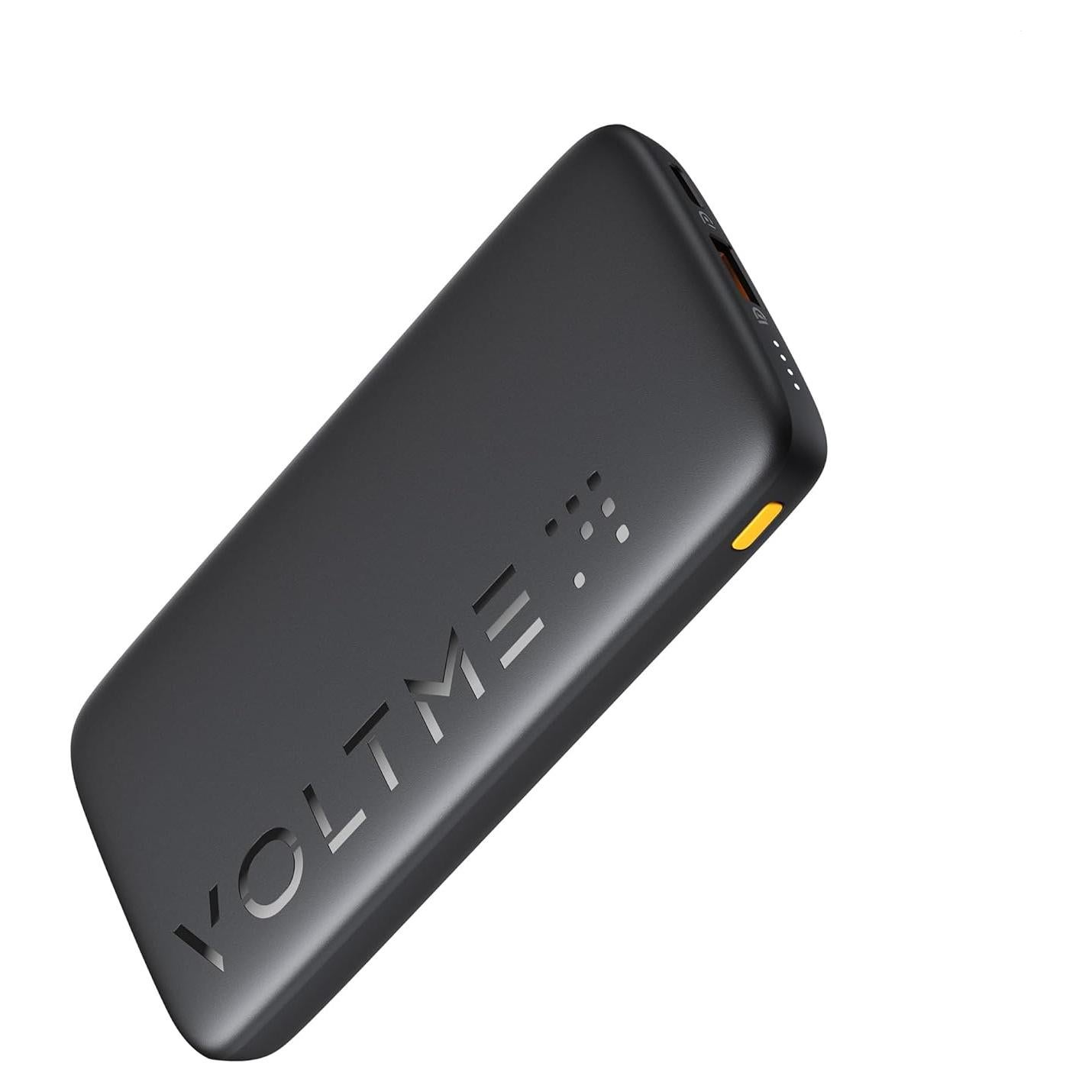 Cargador Portátil VOLTME 10000mAh Carga Rápida USB-C Negro