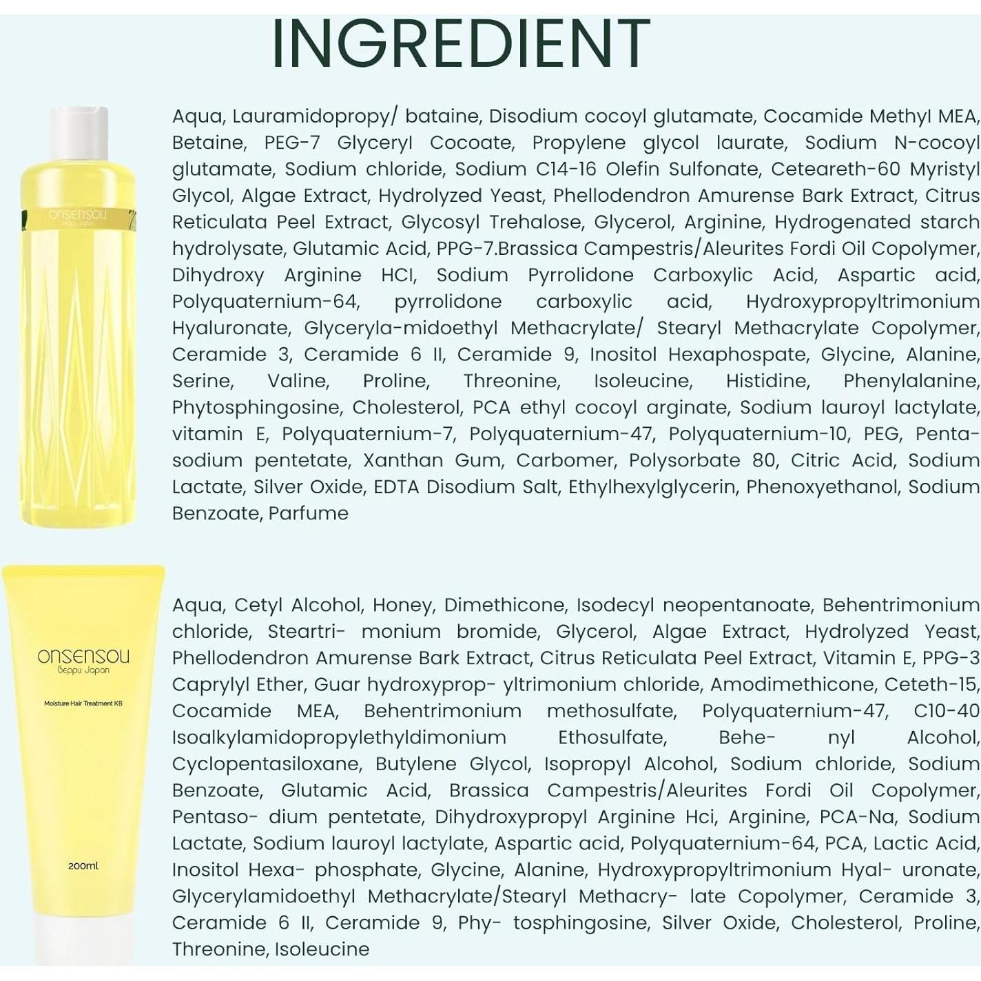 Champú y Acondicionador Anti Frizz Kabasu - 480ml - Natural