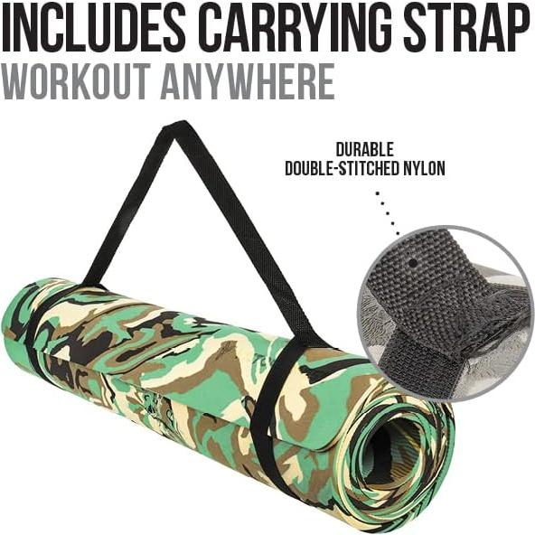 Esterilla de Yoga Ecológica Victor Fitness Verde 182.88x66.04cm