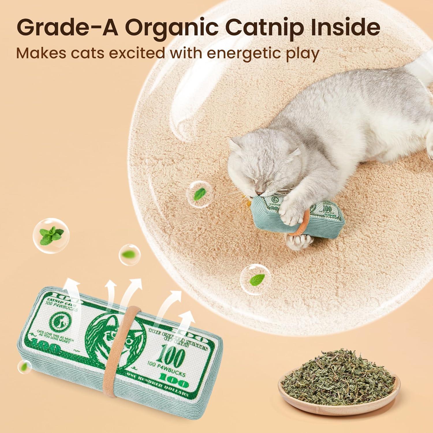 Juguete Interactivo para Gatos Potaroma con Catnip 15.24 cm