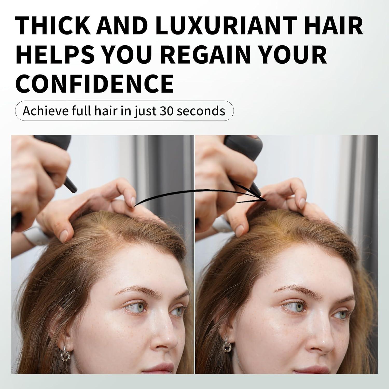 Fibra Capilar SEVICH 25g Marrón Medio - Aplicador Spray Unisex