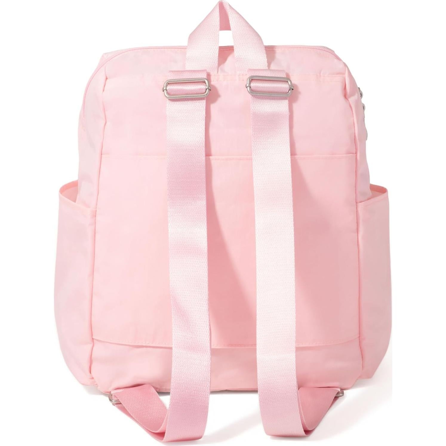 Mochila de viaje plegable Baggallini Nylon Rosa 34.93x28.58 cm