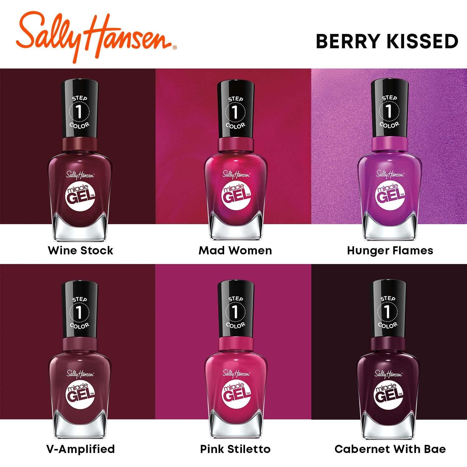 Esmalte de Uñas Sally Hansen Miracle Gel 14.79 ml Color 529 Llamas de Hambre