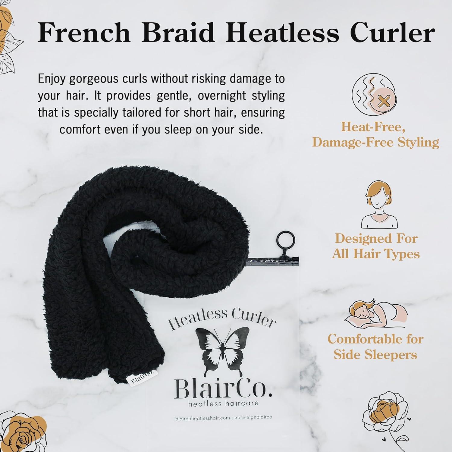 Rizador de Cabello Sin Calor BlairCo Negro 76.2cm para Dormilones