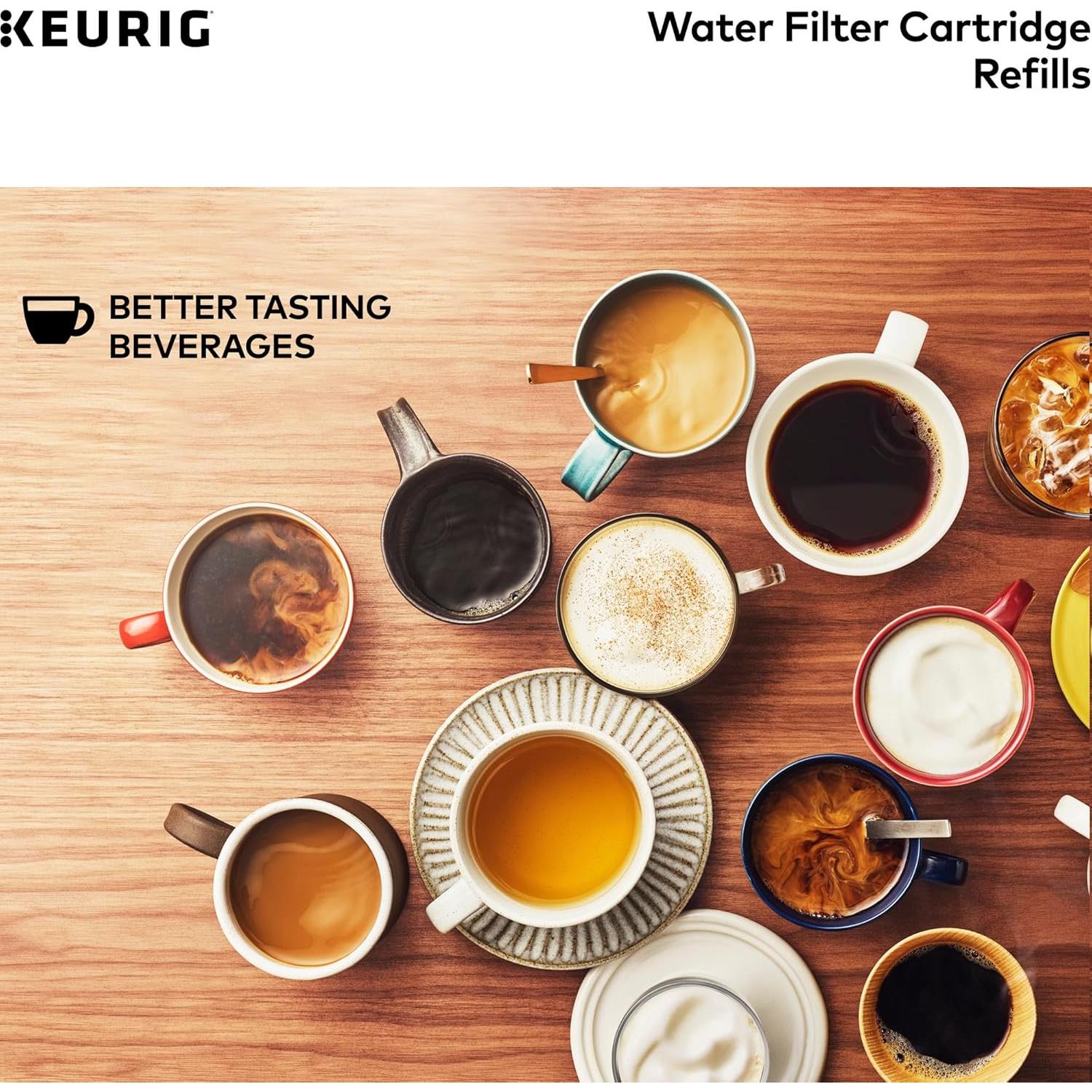 Cartuchos de Filtro de Agua Keurig 2-Pack, Carbón Activado