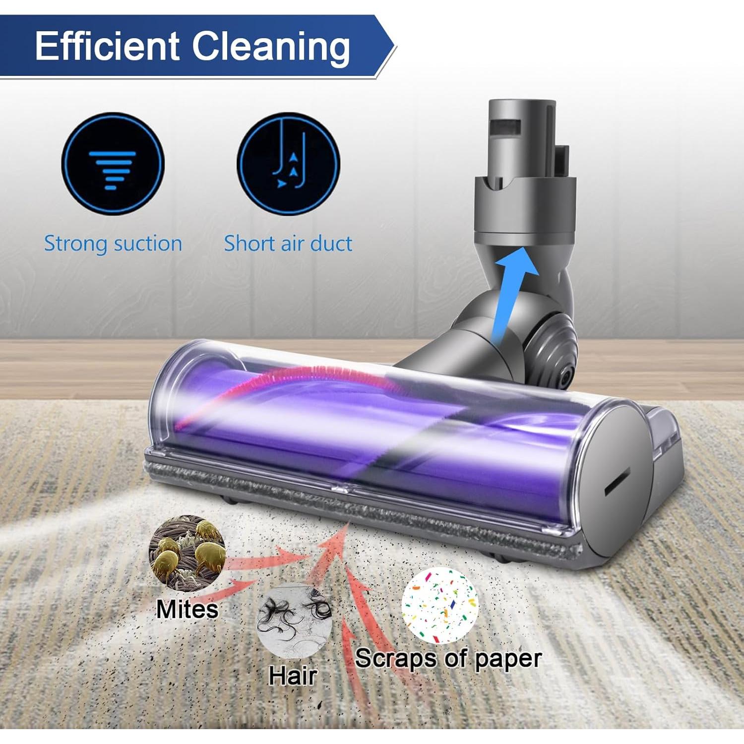 Cabezal eléctrico Garbage Fighter para aspiradoras Dyson V6