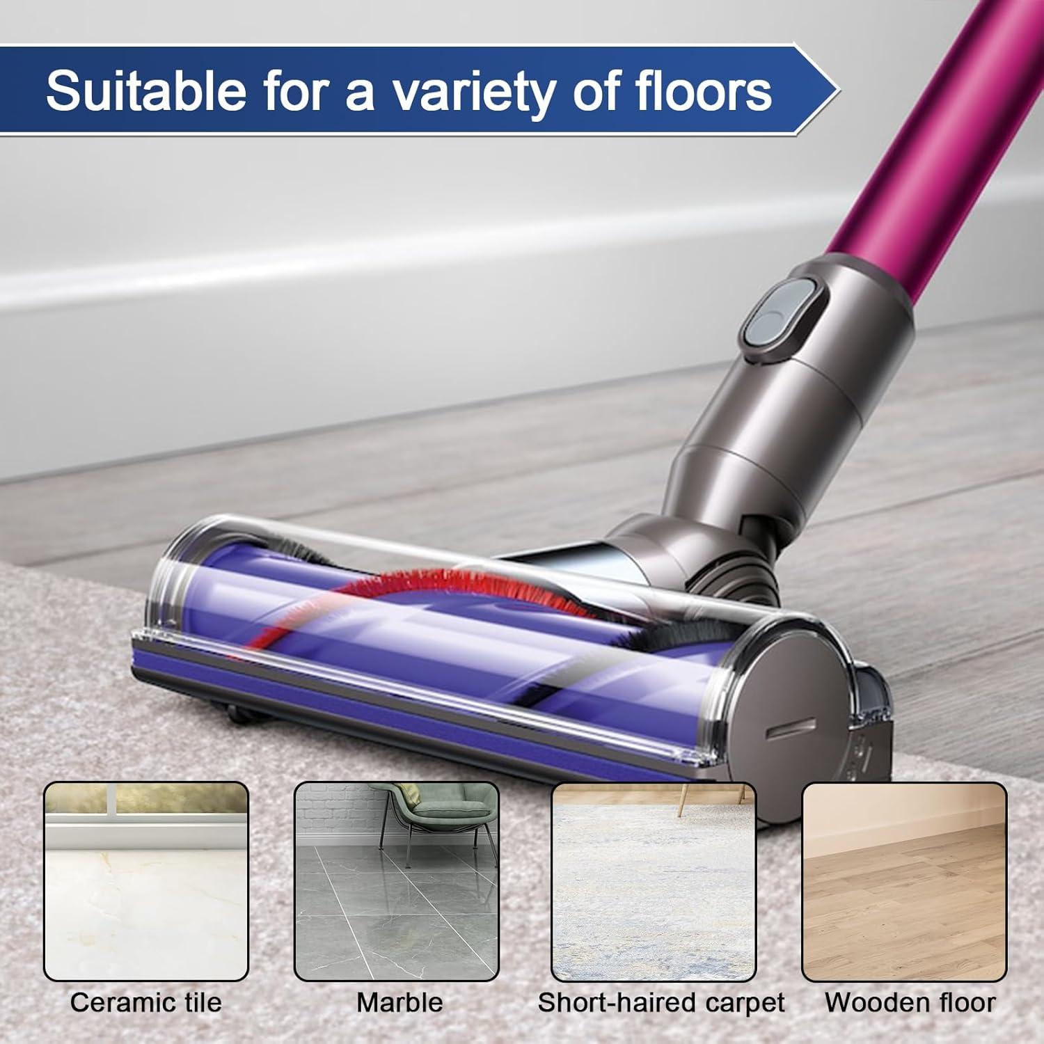 Cabezal eléctrico Garbage Fighter para aspiradoras Dyson V6