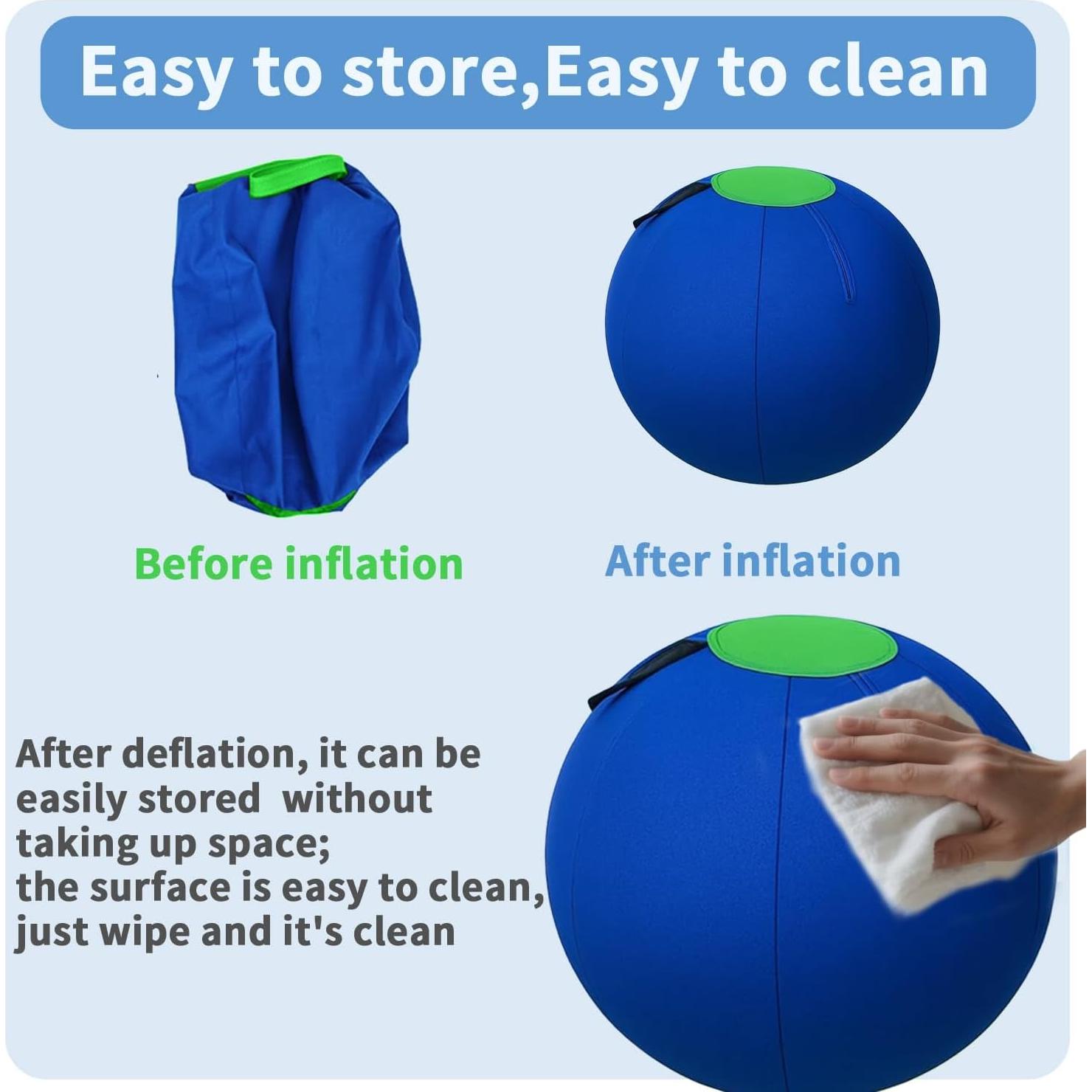 Pelota Gigante de Dodgeball FIQAPJ 76 cm Doble Capa