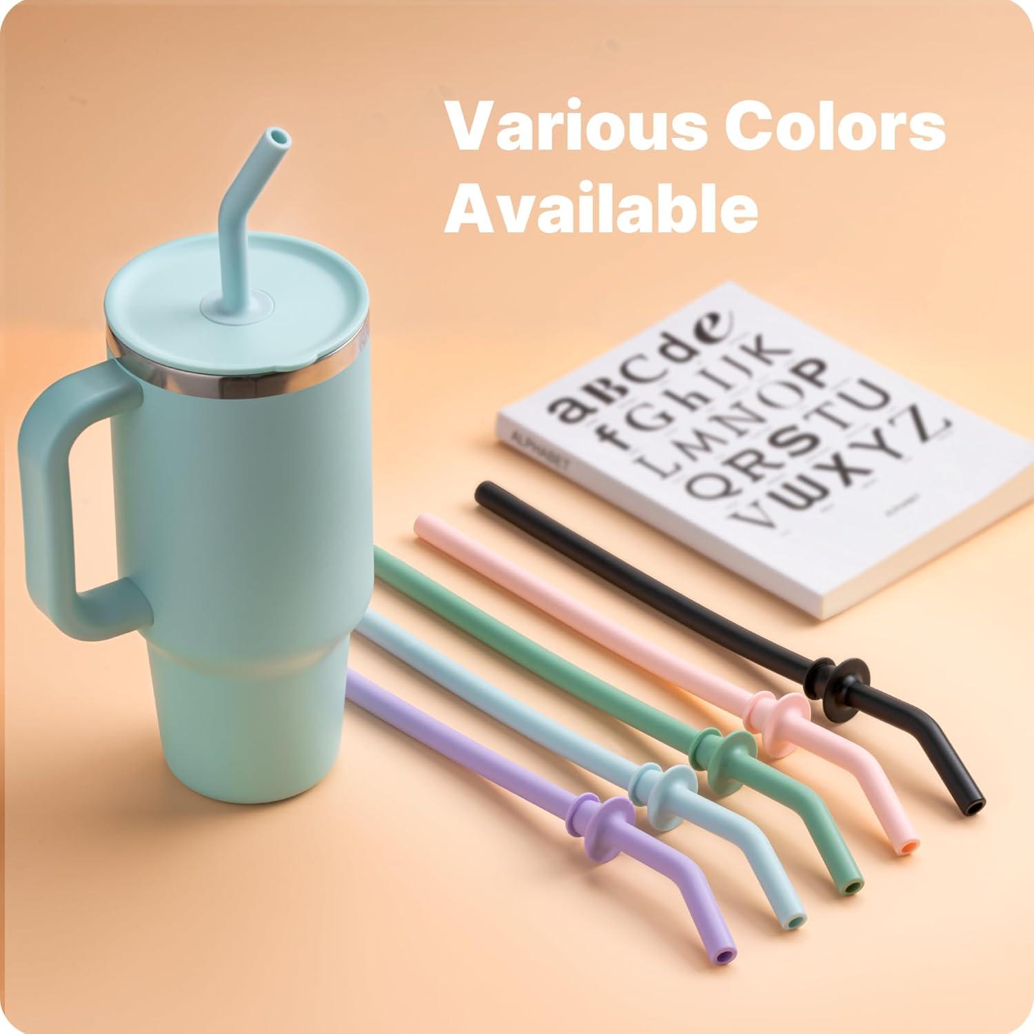 Popote de Silicona Reemplazo Bluwing para Taza Hydro Flask 40oz