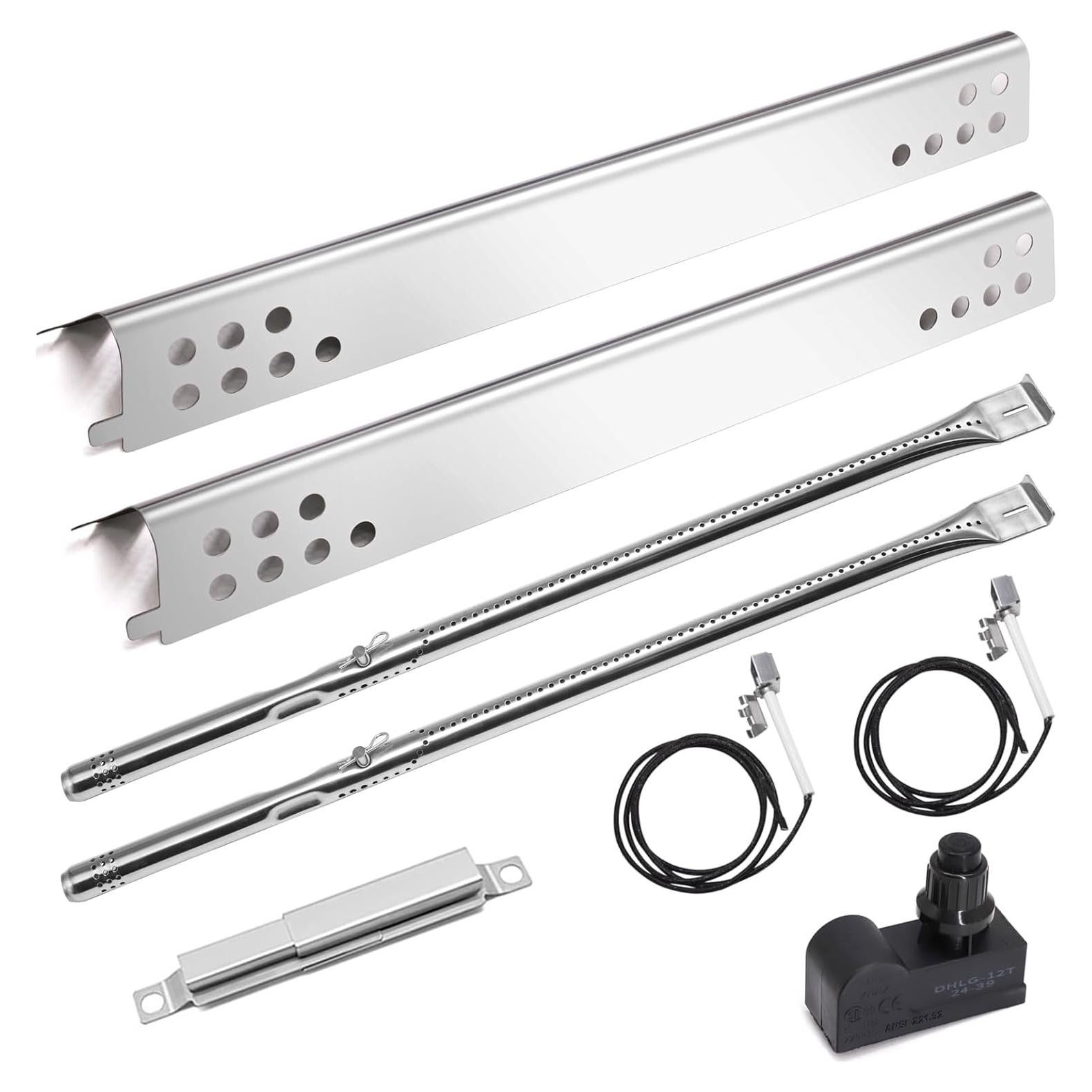 Piezas de Repuesto Criditpid para Parrilla Charbroil 2 Quemadores