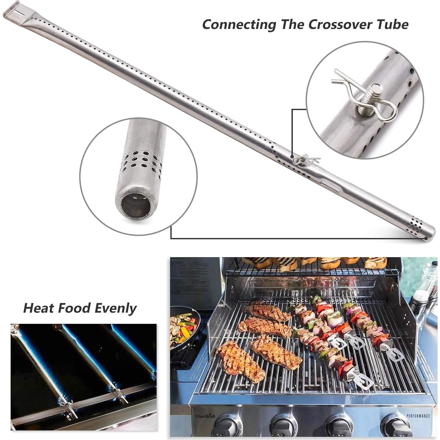 Piezas de Repuesto Criditpid para Parrilla Charbroil 2 Quemadores