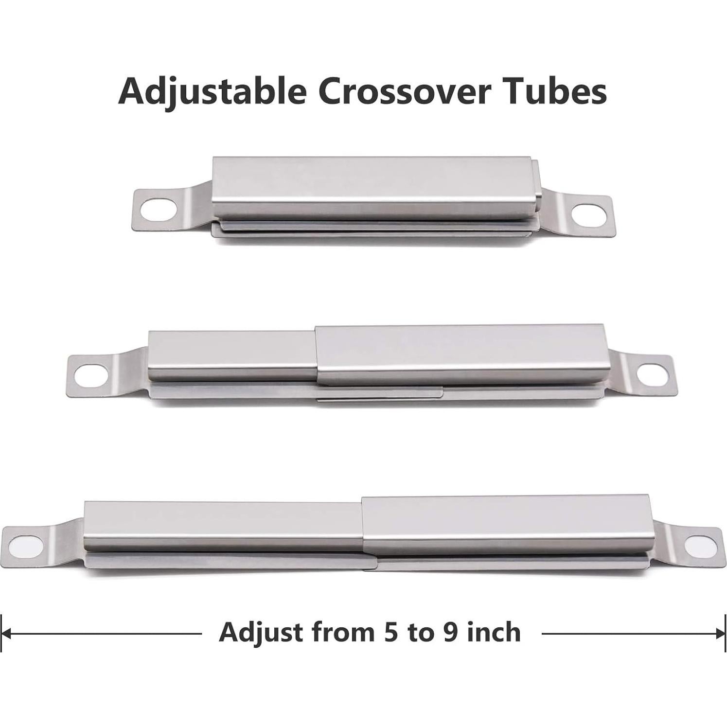 Piezas de Repuesto Criditpid para Parrilla Charbroil 2 Quemadores