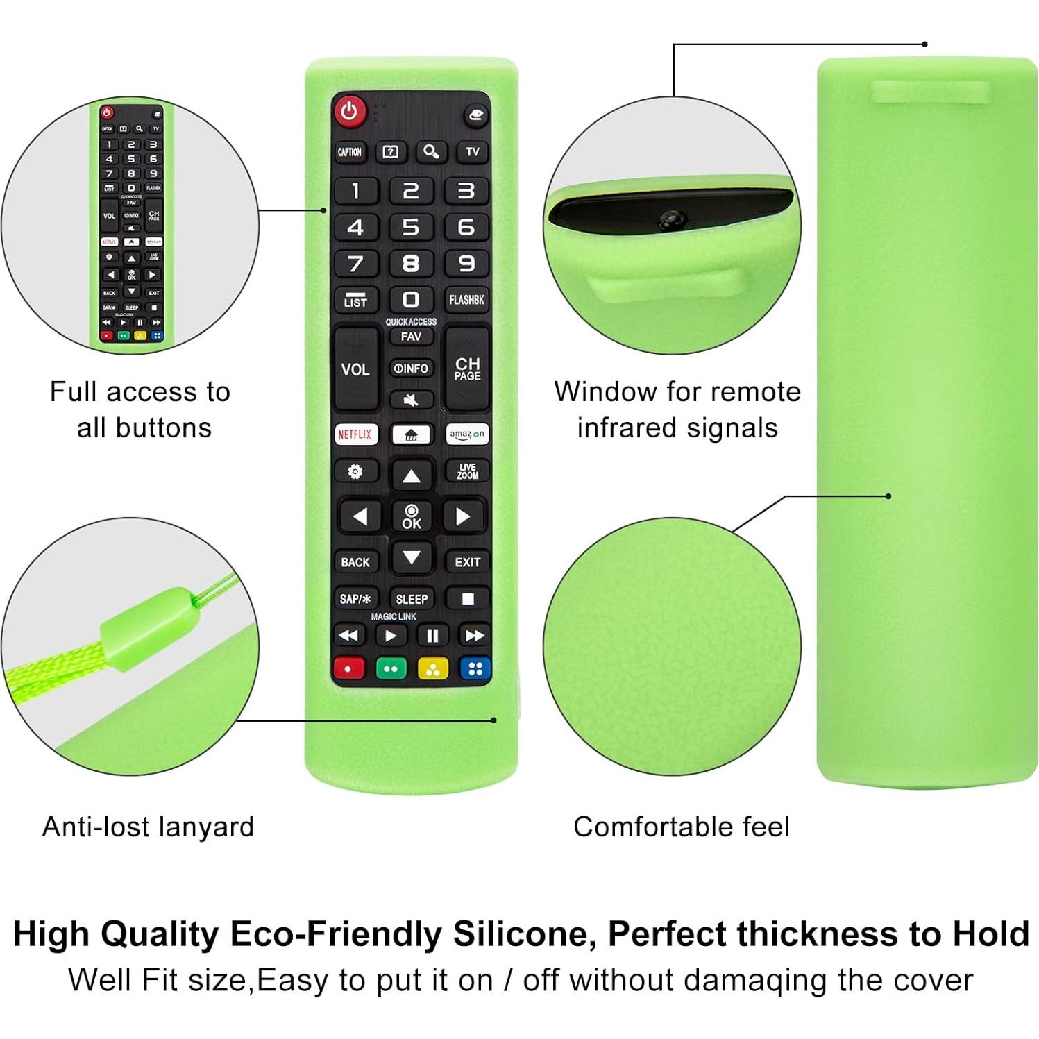 Funda Protectora de Silicona para Control Remoto LG AKB75095307