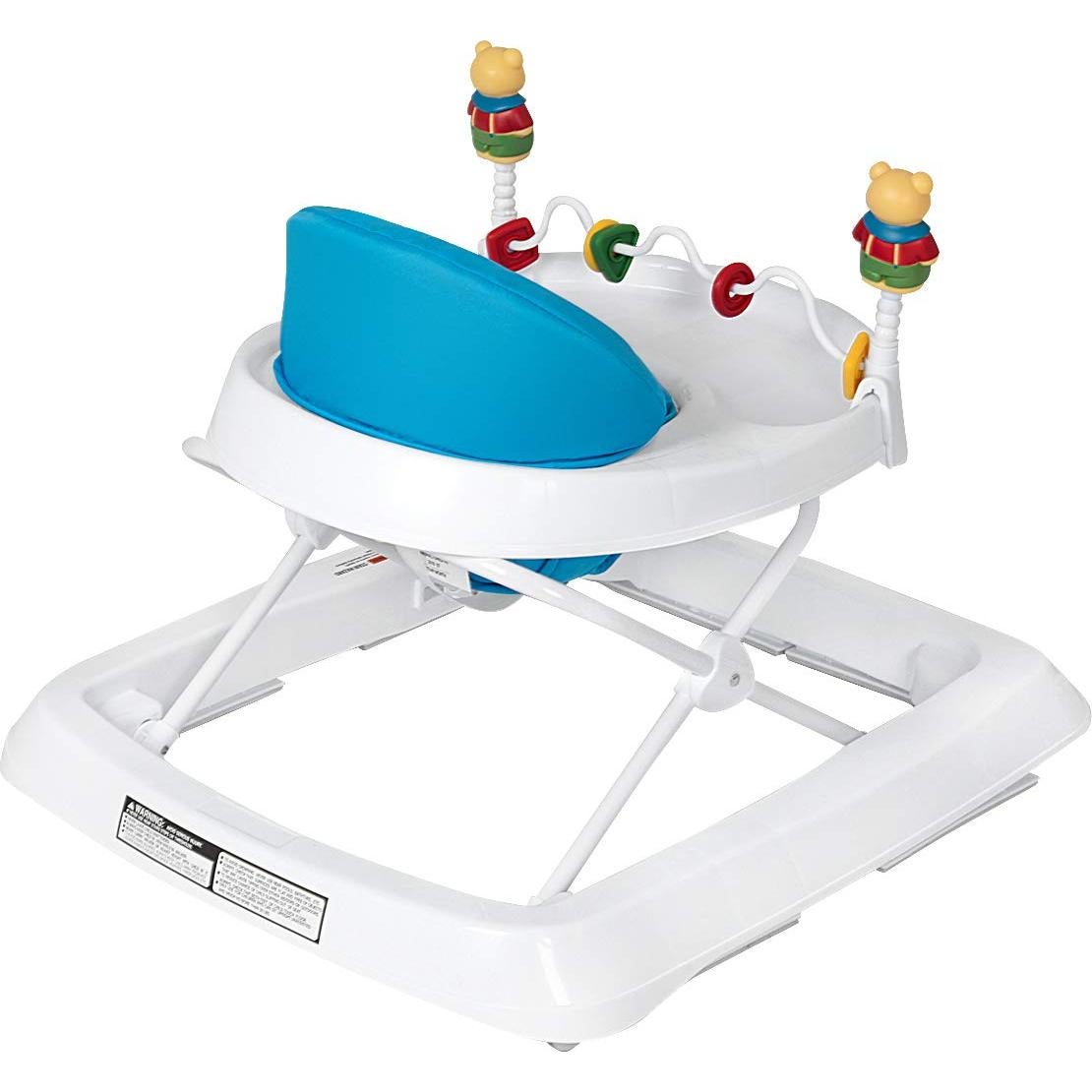 Andador para Bebés BABY JOY Plegable Ajustable 6-18 Meses Azul