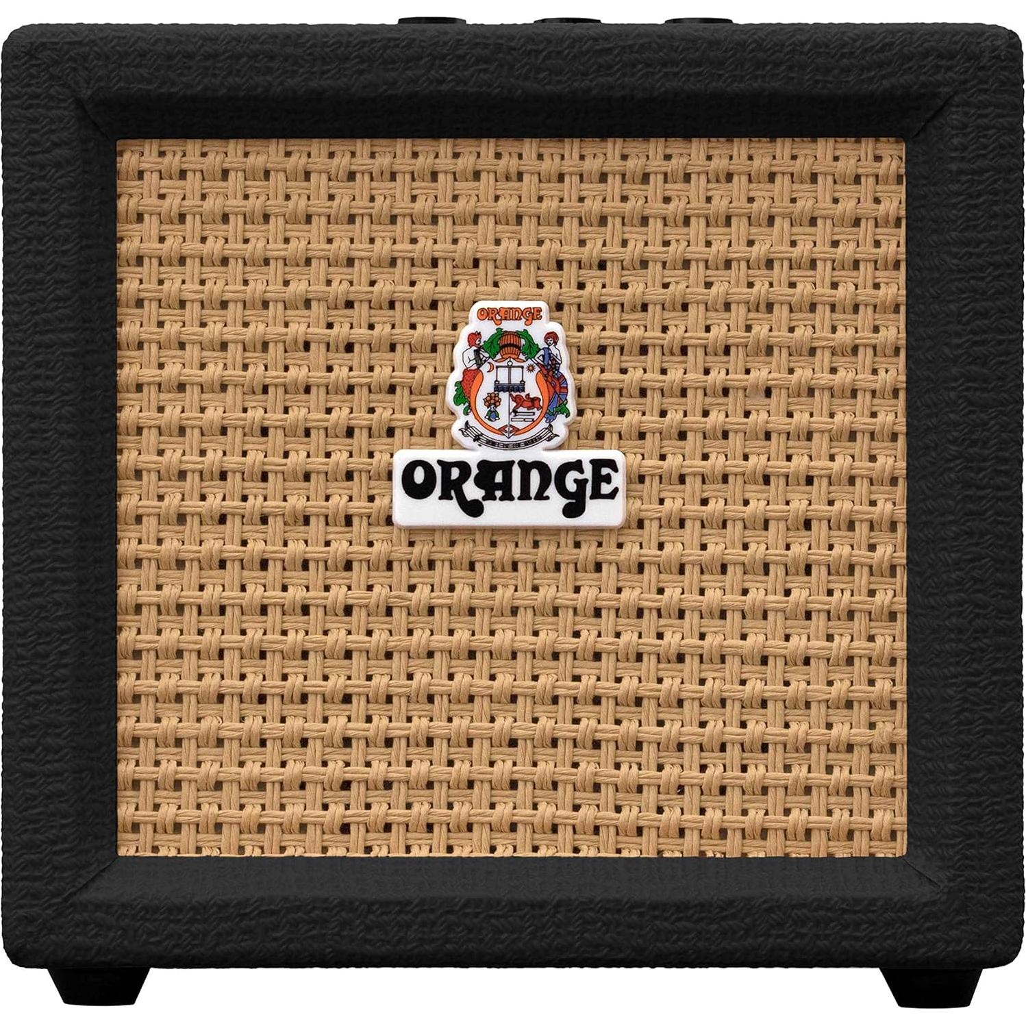 Amplificador de guitarra combo Orange Crush Mini - Negro con accesorios