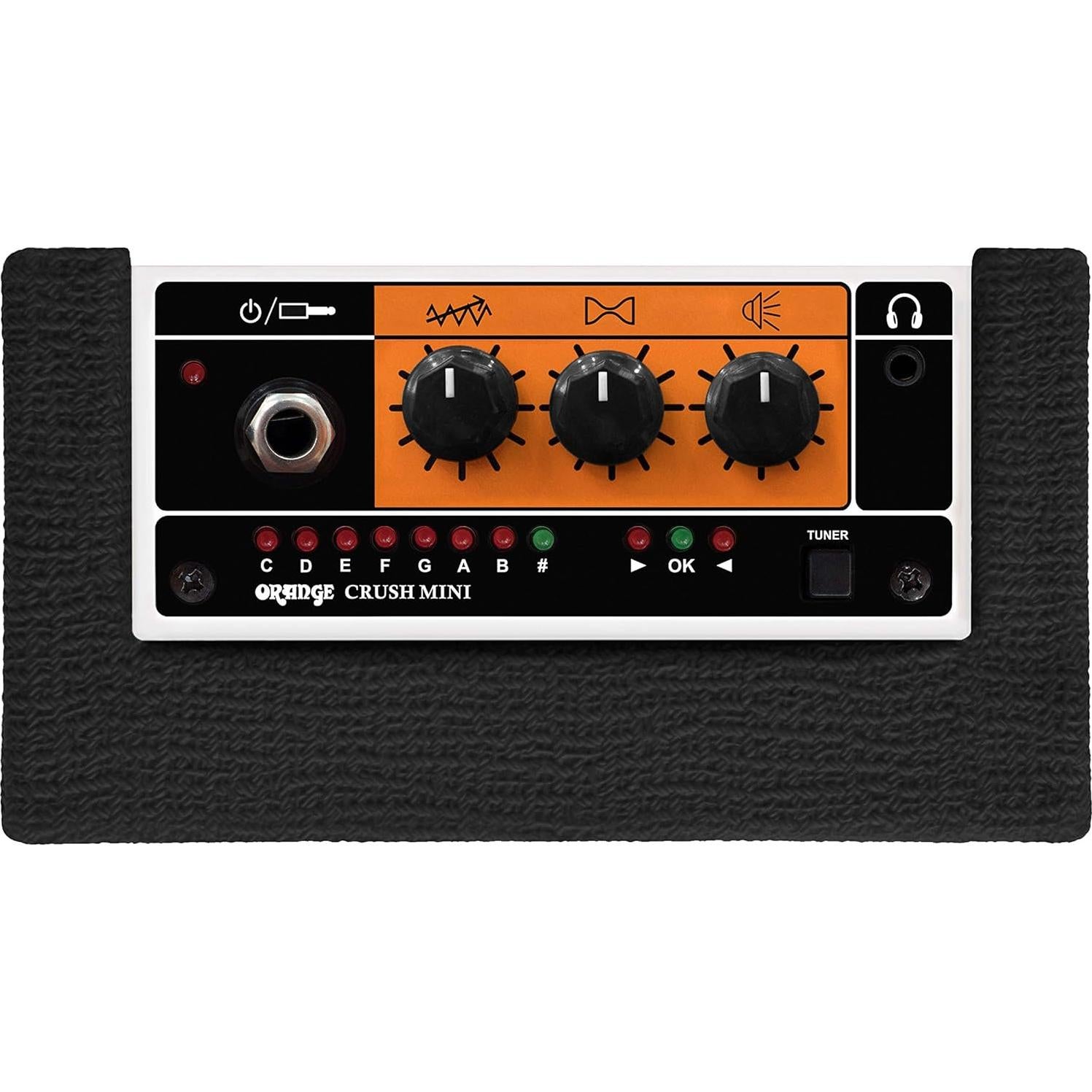 Amplificador de guitarra combo Orange Crush Mini - Negro con accesorios