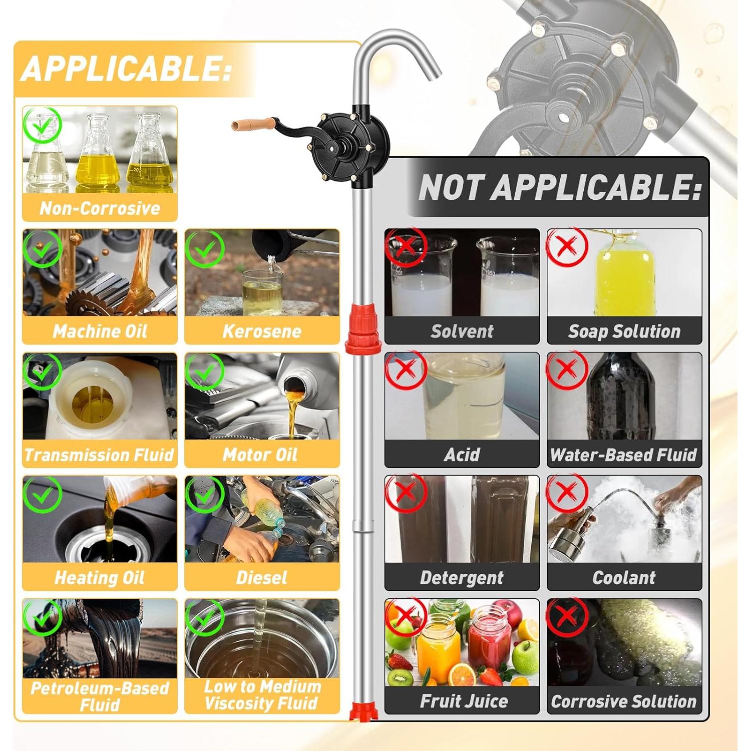 Bomba Manual de Tambor PARGAGAM 55 Galones 22.7 L/min