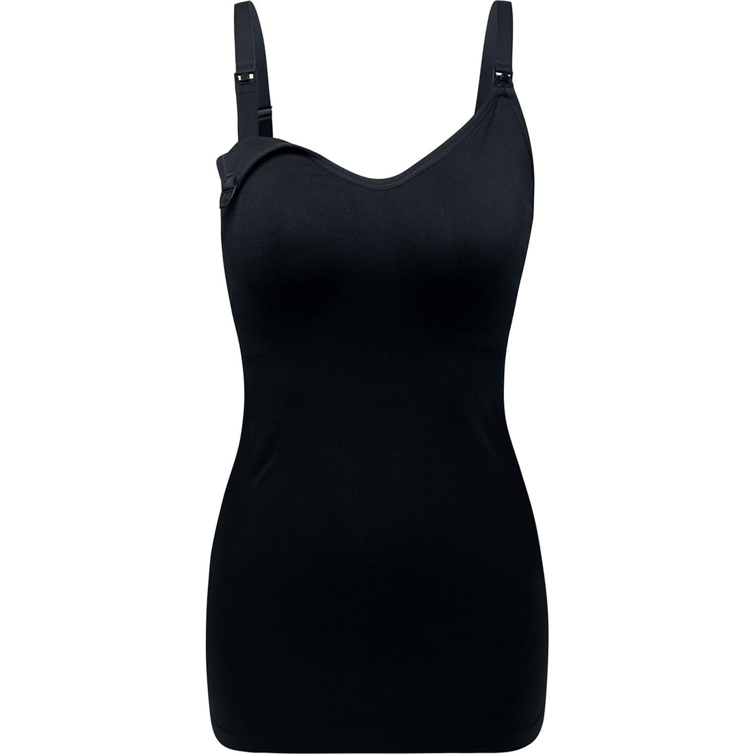 Camiseta de Lactancia Daisity para Mujeres - Tirantes Ajustables