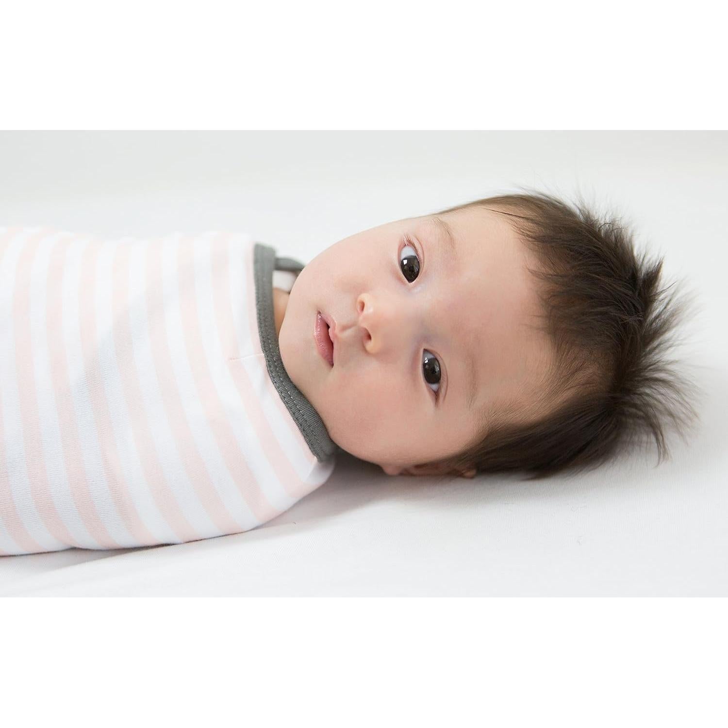 Manta Envolver para Bebés Increíble Bebé 100% Algodón Set de 3