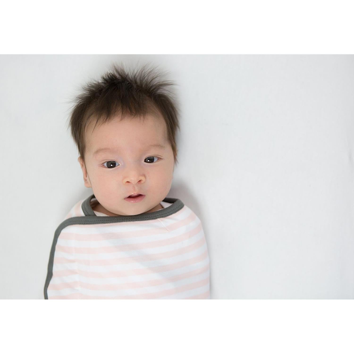 Manta Envolver para Bebés Increíble Bebé 100% Algodón Set de 3