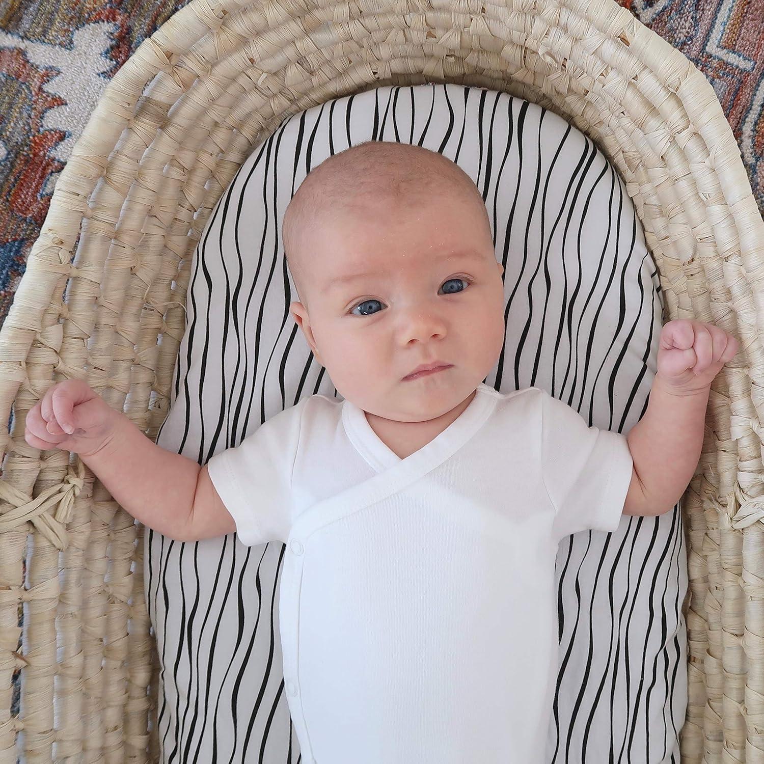 Juego de Sábanas para Cuna Ely's & Co. 100% Algodón Jersey 2 Pzas