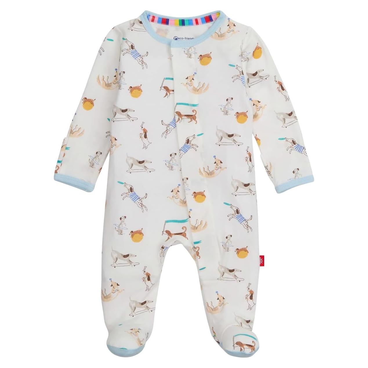 Pijama de pies magnéticos para bebés Magnetic Me - Modal suave