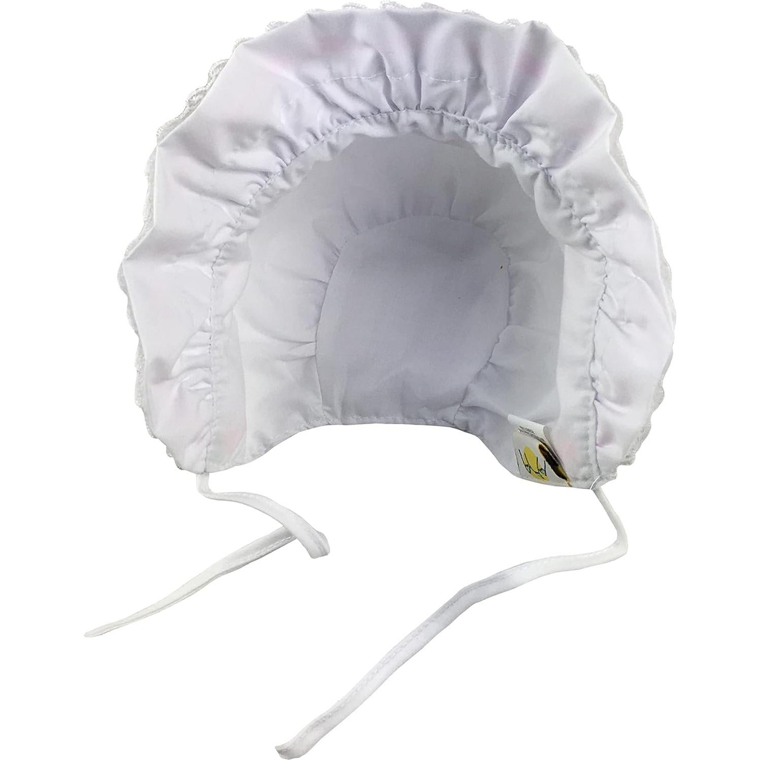 Sombrero de Encaje Blanco N'Ice Caps para Bebés 0-3 Meses