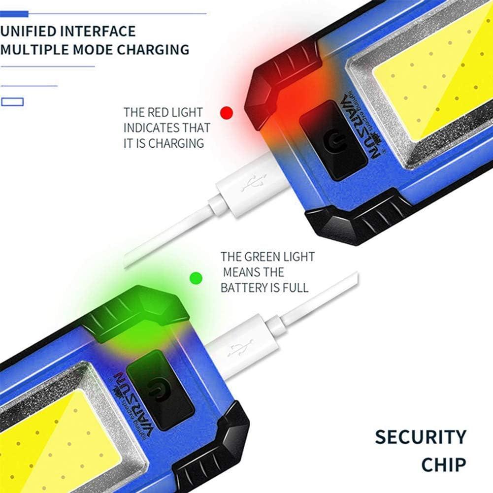 Luz de Trabajo LED Warsun Y36 Recargable 30W 1200 Lúmenes