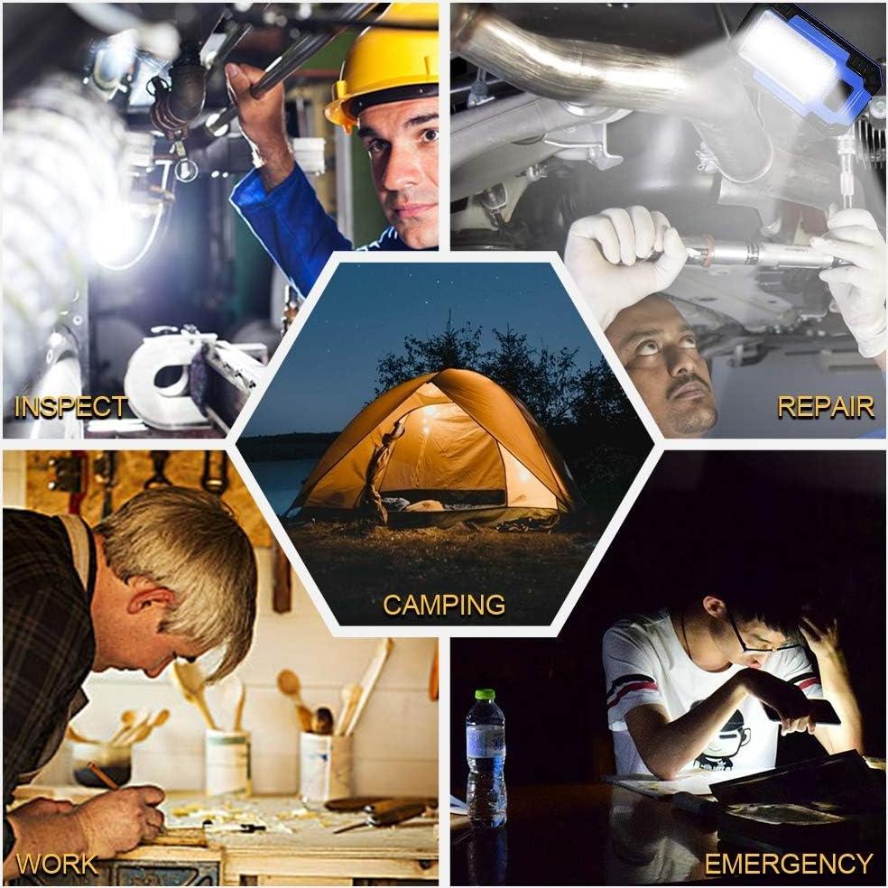 Luz de Trabajo LED Warsun Y36 Recargable 30W 1200 Lúmenes