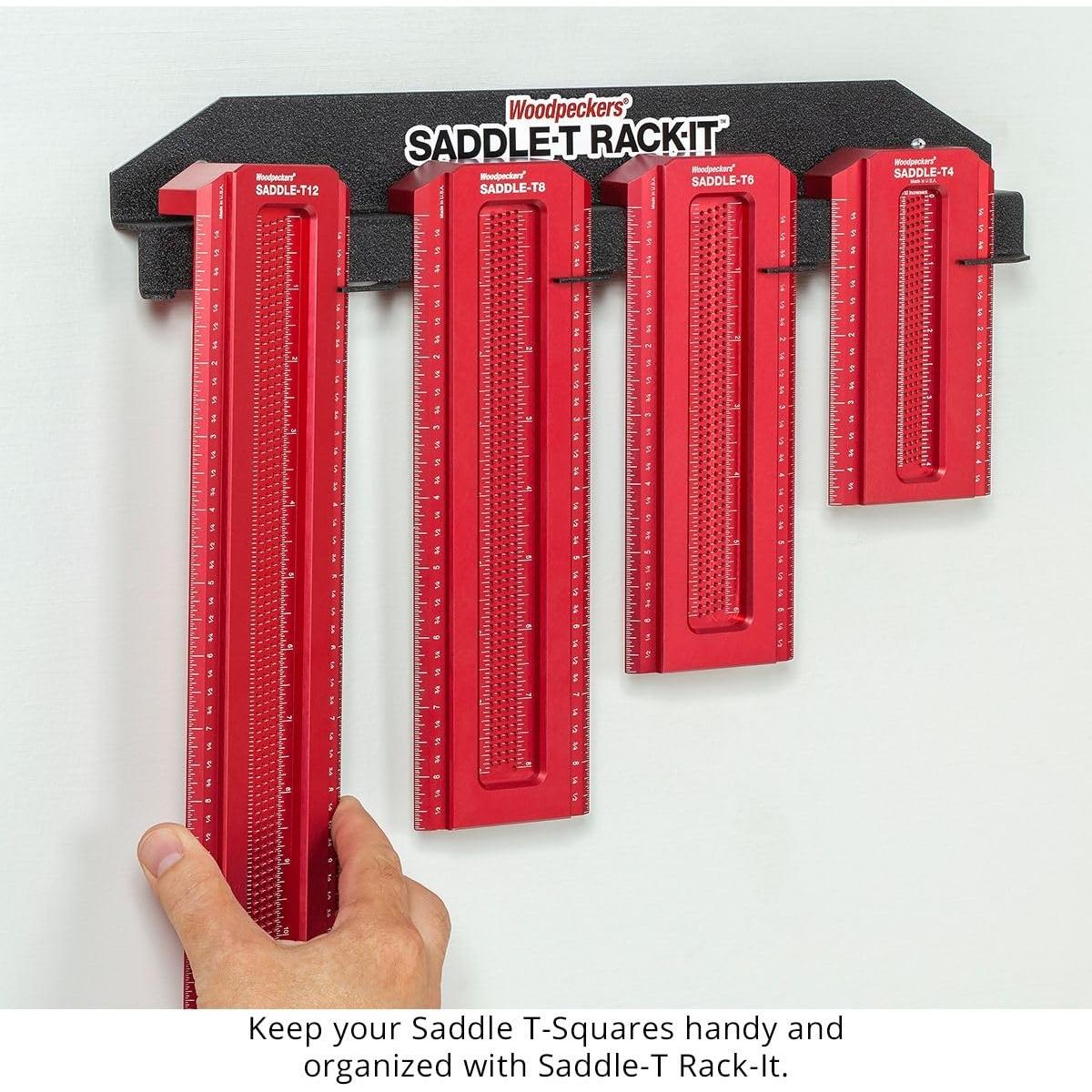 Escuadra Saddle Woodpeckers 4" (101.6 mm) Carpintería Precisa